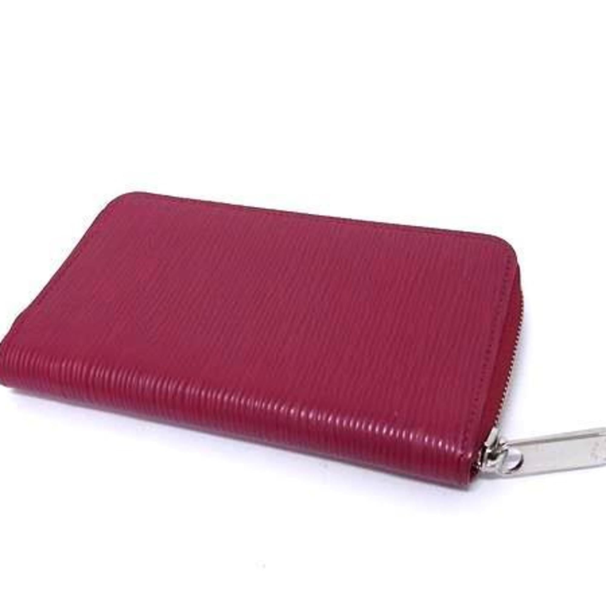 Louis Vuitton LOUIS VUITTON Zippy Compact Wallet M60424 Fuchsia (Wine Red) Epi Leather Women's Round Long Size ONE SIZE - 3 Thumbnail