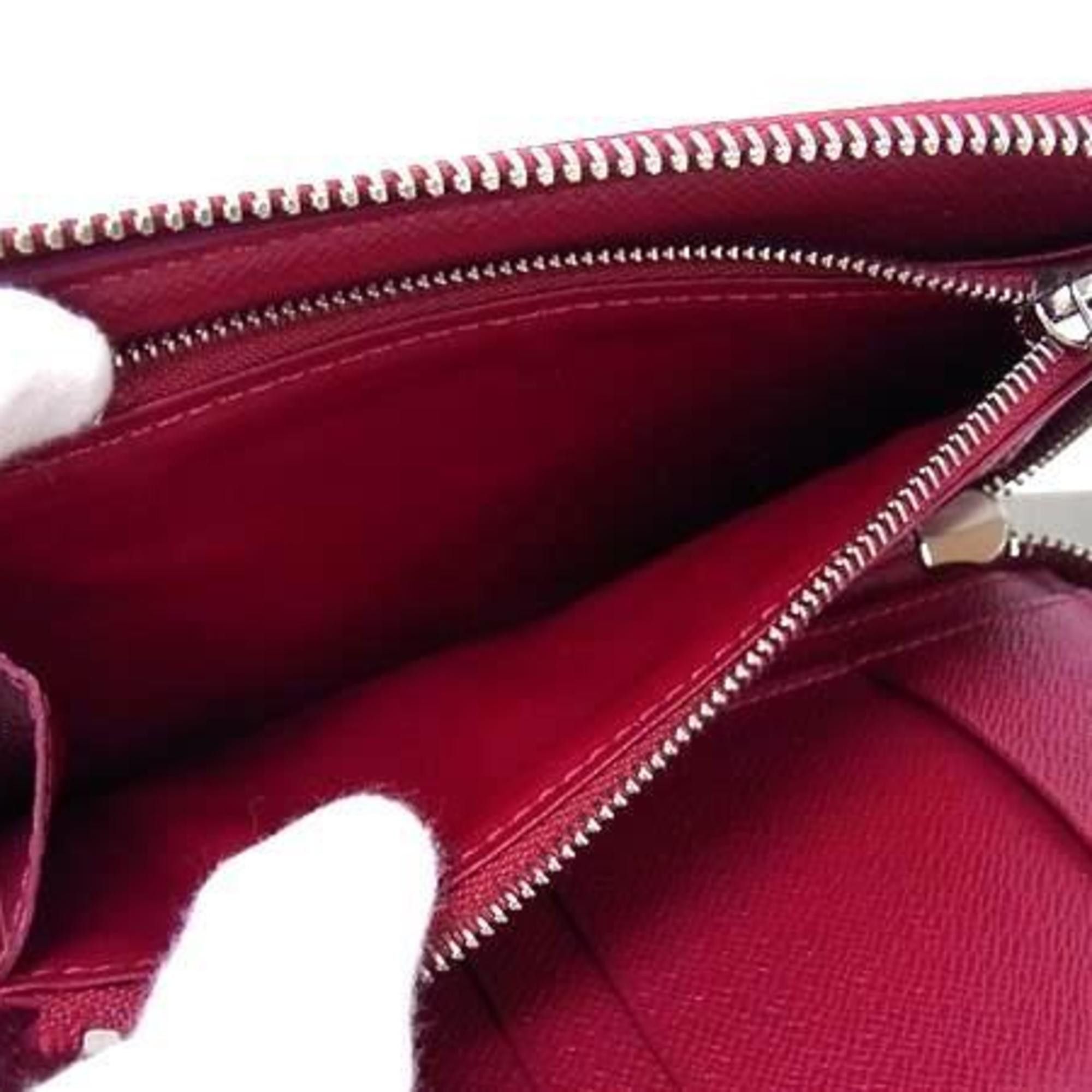 Louis Vuitton LOUIS VUITTON Zippy Compact Wallet M60424 Fuchsia (Wine Red) Epi Leather Women's Round Long Size ONE SIZE - 6 Thumbnail