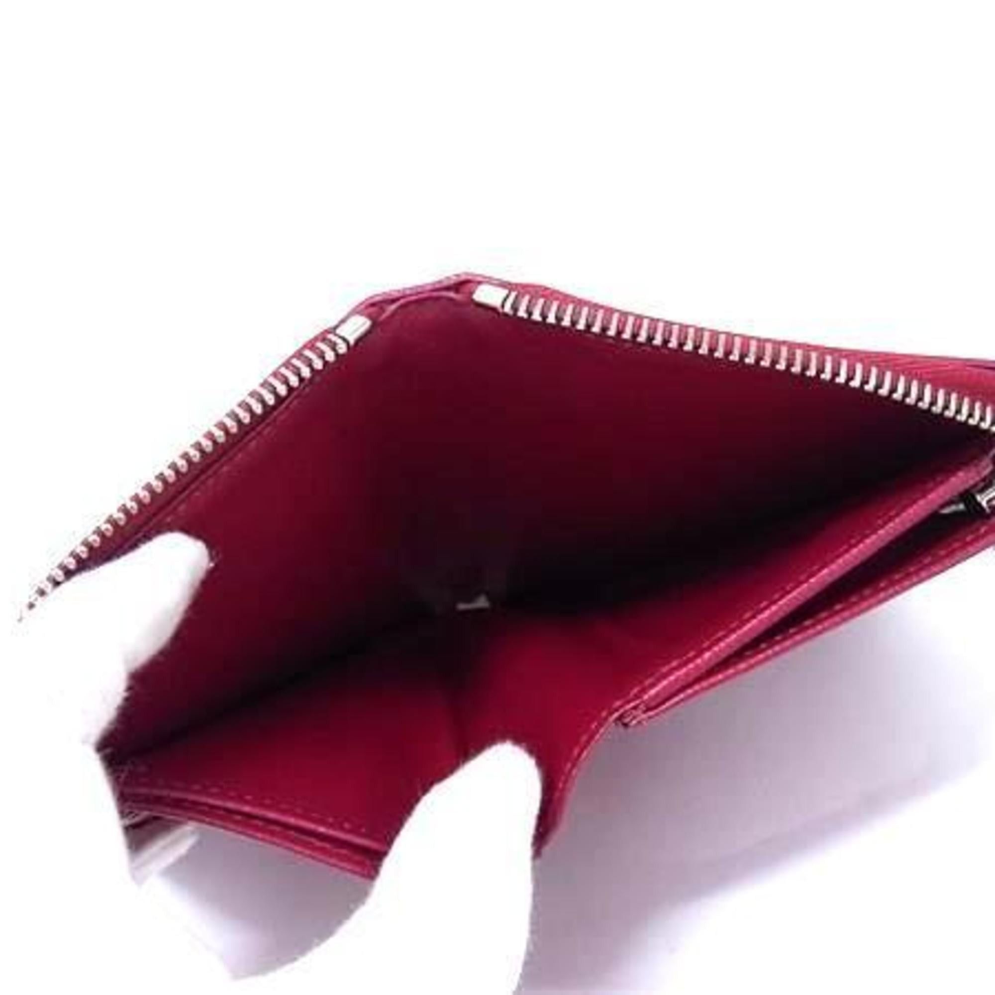 Louis Vuitton LOUIS VUITTON Zippy Compact Wallet M60424 Fuchsia (Wine Red) Epi Leather Women's Round Long Size ONE SIZE - 5 Thumbnail