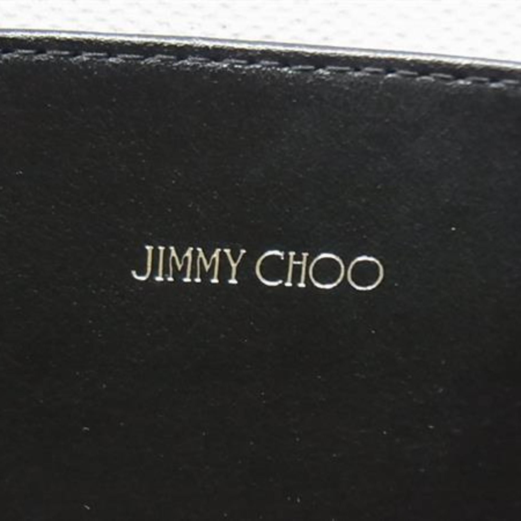 Jimmy Choo JIMMY CHOO Tote Bag, Canvas and Leather, White, Women's Size ONE SIZE - 2 Thumbnail