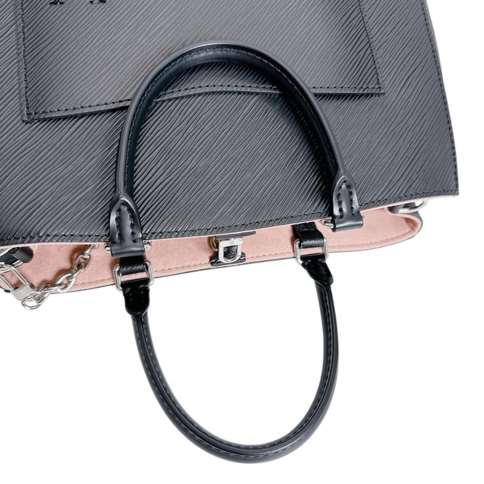 Louis Vuitton Louis Vuitton Marel Tote BB Epi Leather Handbag M59952 Black Size ONE SIZE - 10 Thumbnail