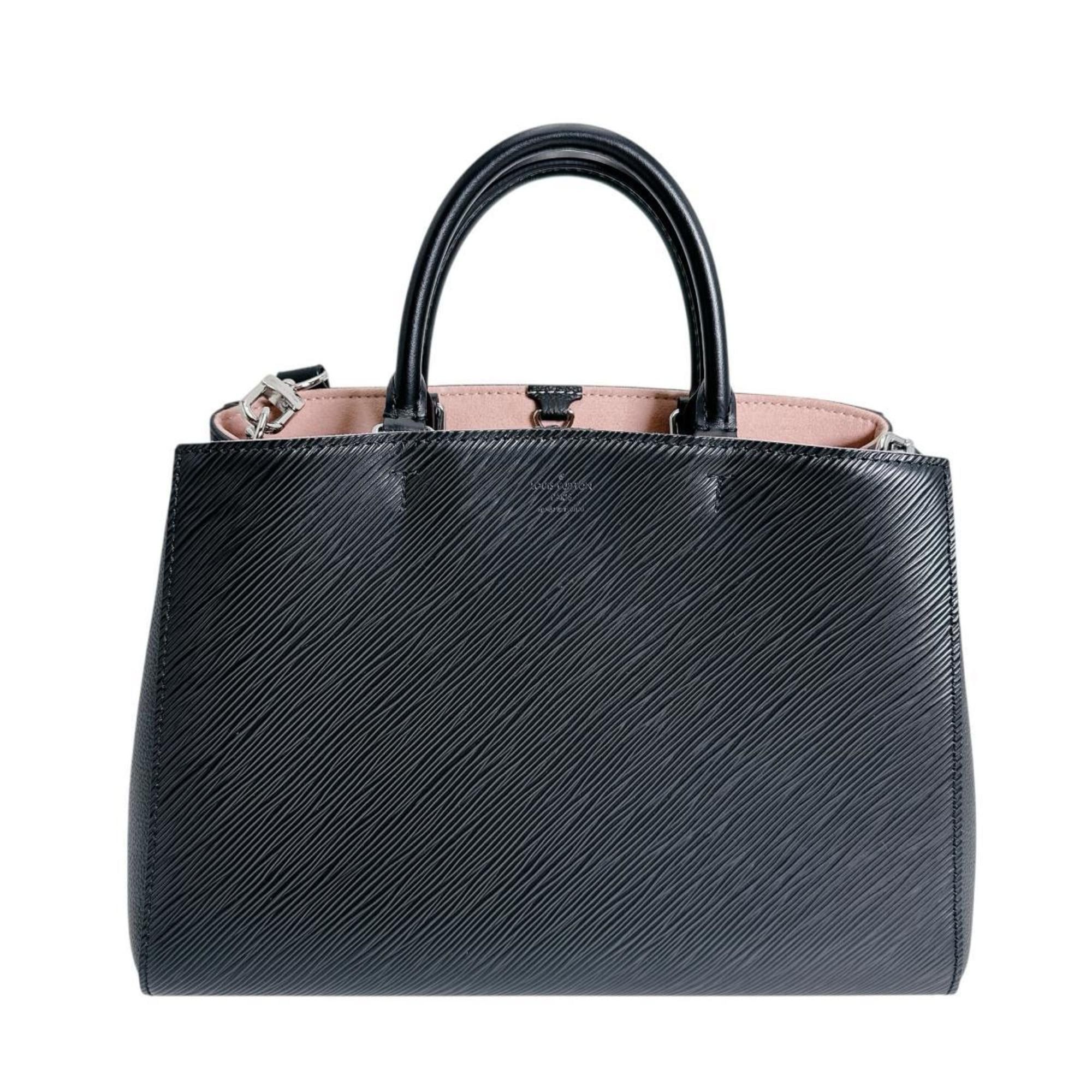 Louis Vuitton Louis Vuitton Marel Tote BB Epi Leather Handbag M59952 Black Size ONE SIZE - 3 Thumbnail