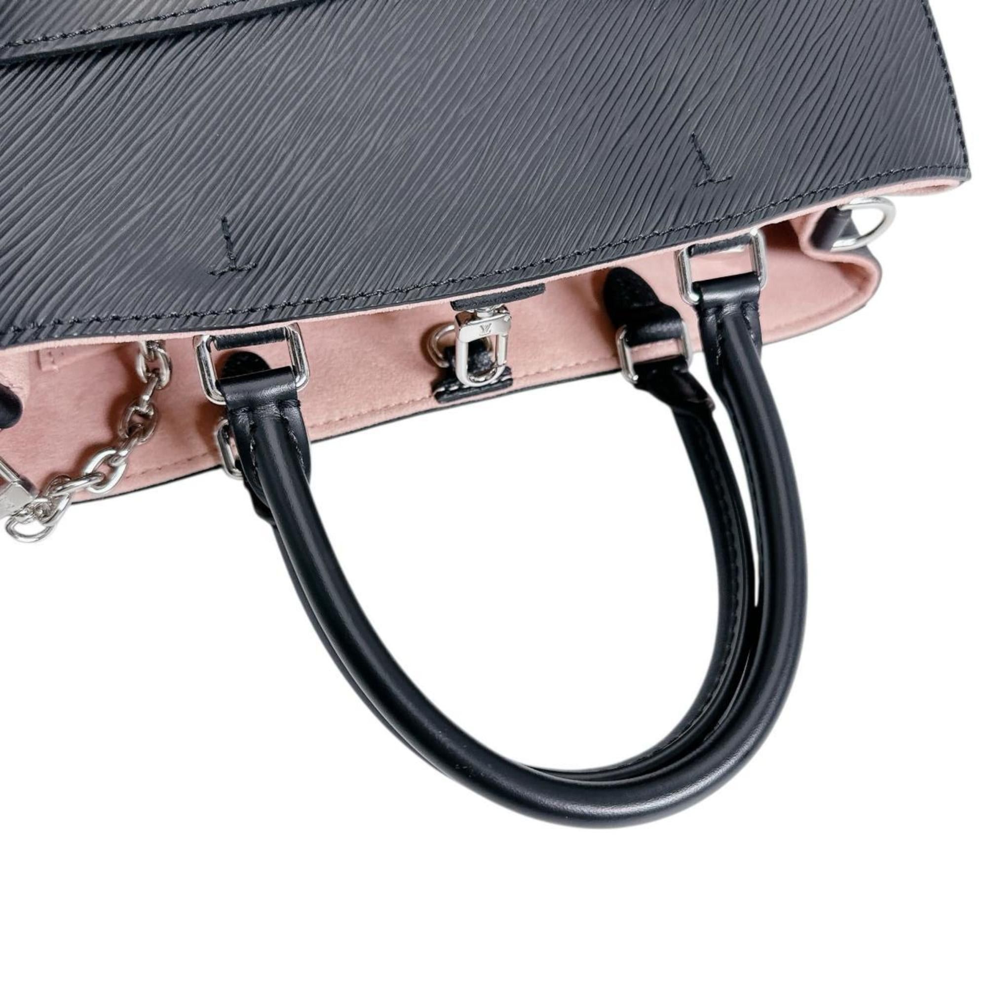 Louis Vuitton Louis Vuitton Marel Tote BB Epi Leather Handbag M59952 Black Size ONE SIZE - 9 Thumbnail
