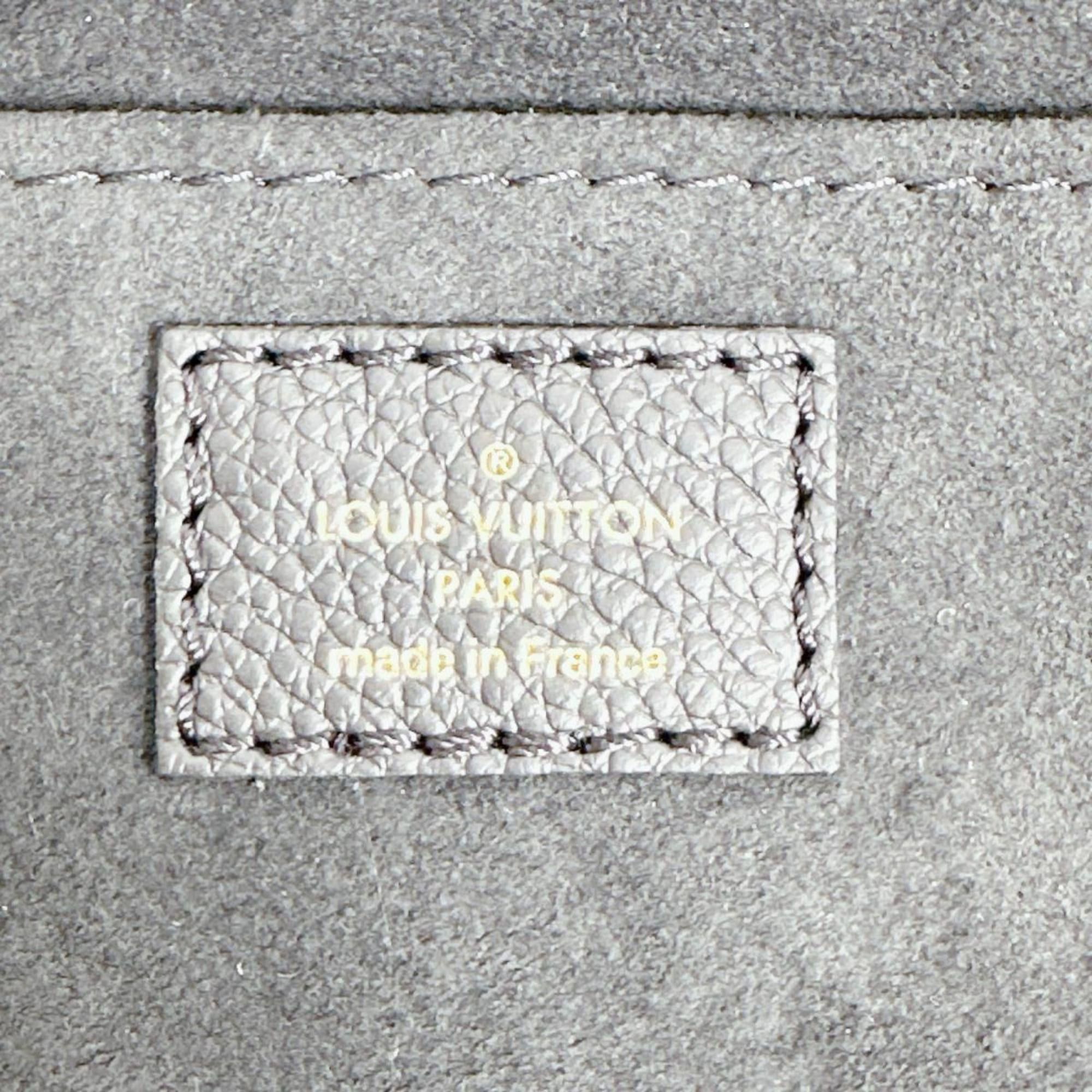 Louis Vuitton Louis Vuitton Petite Sac Plat Monogram Empreinte Shoulder Bag M81417 Black Size ONE SIZE - 13 Thumbnail
