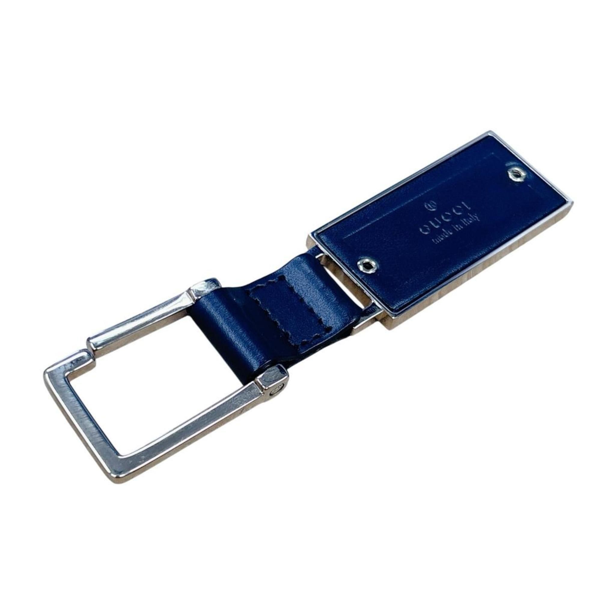 Gucci Gucci keychain, key hook, ring, leather, brown Size ONE SIZE - 3 Thumbnail