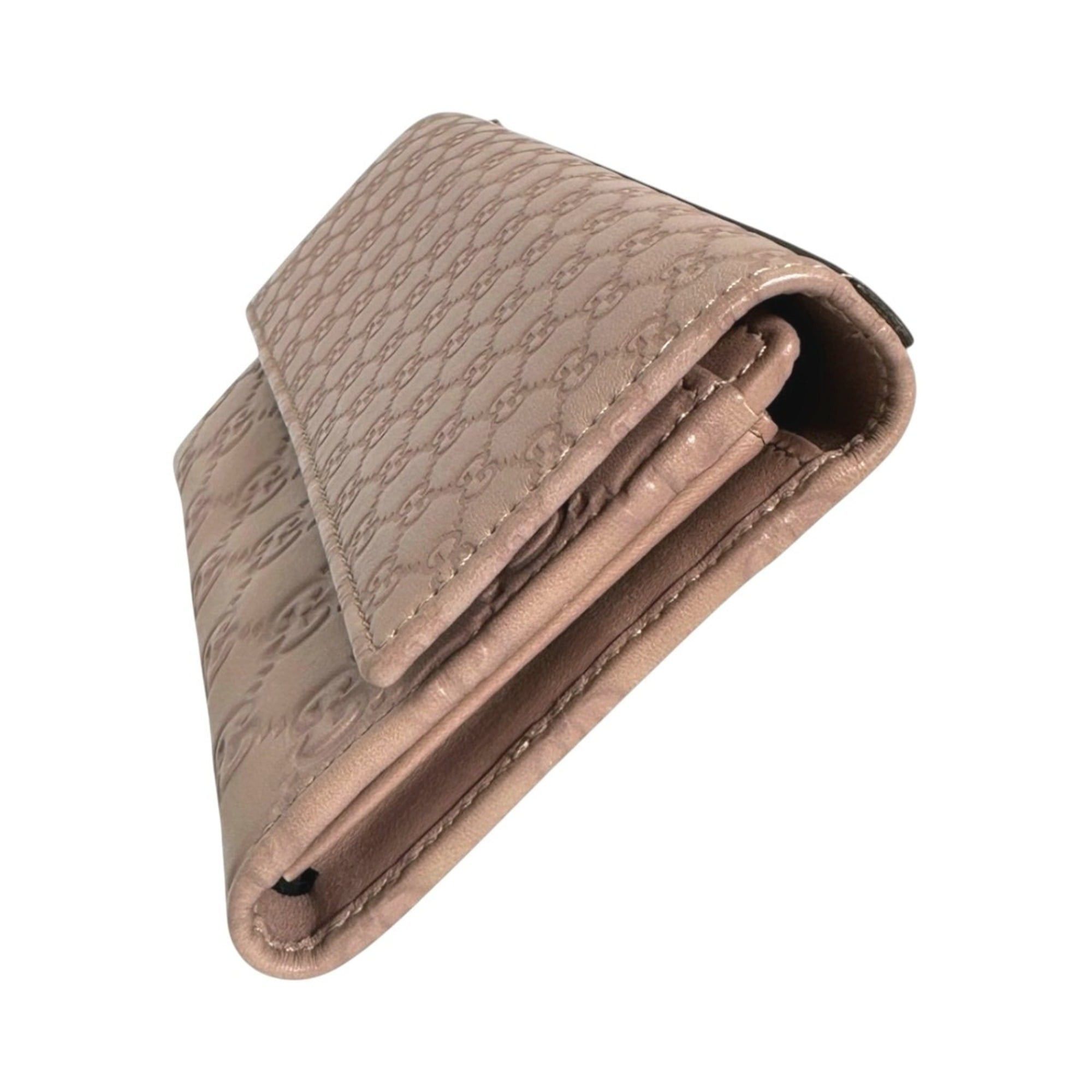 Gucci Gucci long wallet, bifold Guccissima GG leather, 323396, pink Size ONE SIZE - 4 Thumbnail