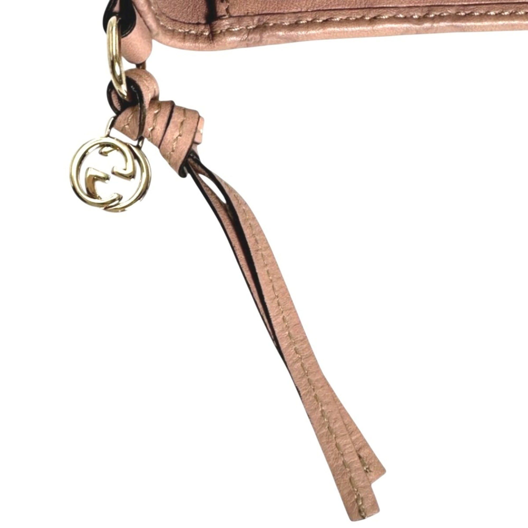 Gucci Gucci long wallet, bifold Guccissima GG leather, 323396, pink Size ONE SIZE - 12 Thumbnail