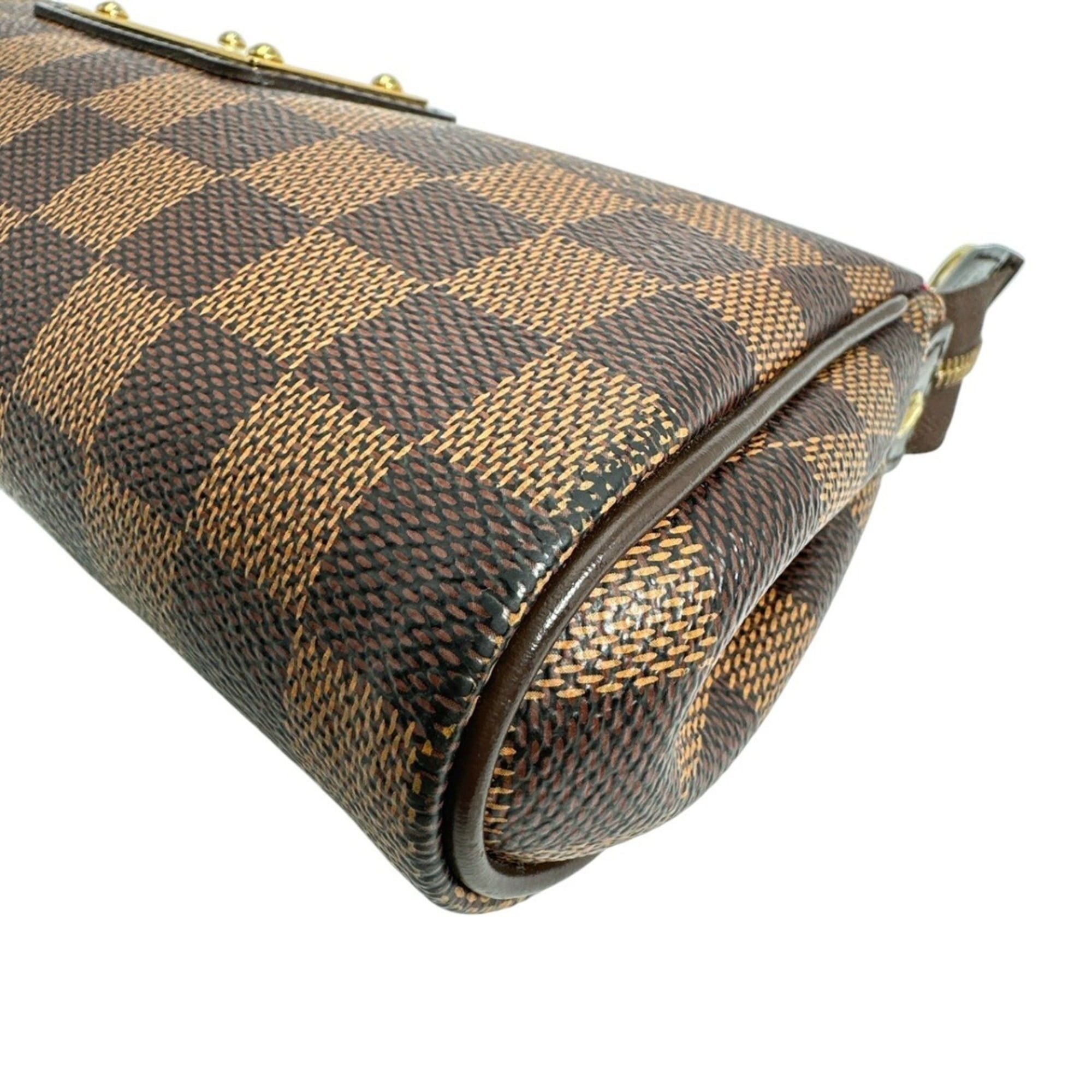 Louis Vuitton Louis Vuitton Damier Eva Canvas Handbag N55213 Brown Size ONE SIZE - 7 Thumbnail