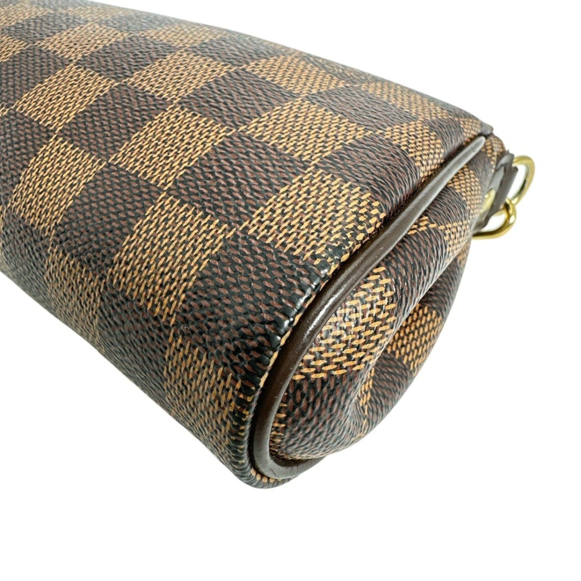 Louis Vuitton Louis Vuitton Damier Eva Canvas Handbag N55213 Brown Size ONE SIZE - 9 Thumbnail