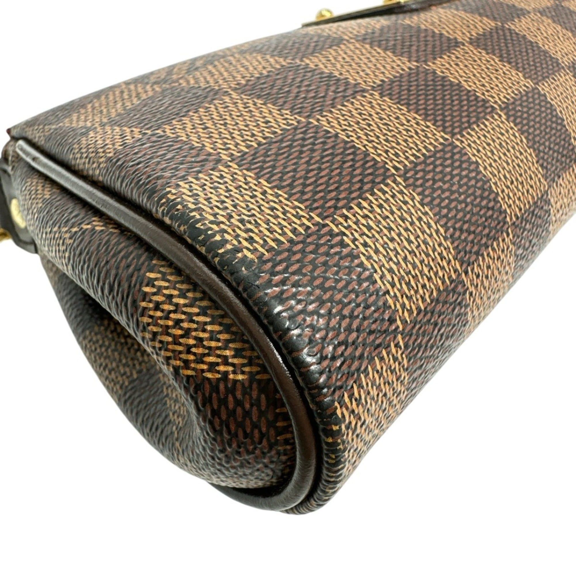 Louis Vuitton Louis Vuitton Damier Eva Canvas Handbag N55213 Brown Size ONE SIZE - 8 Thumbnail