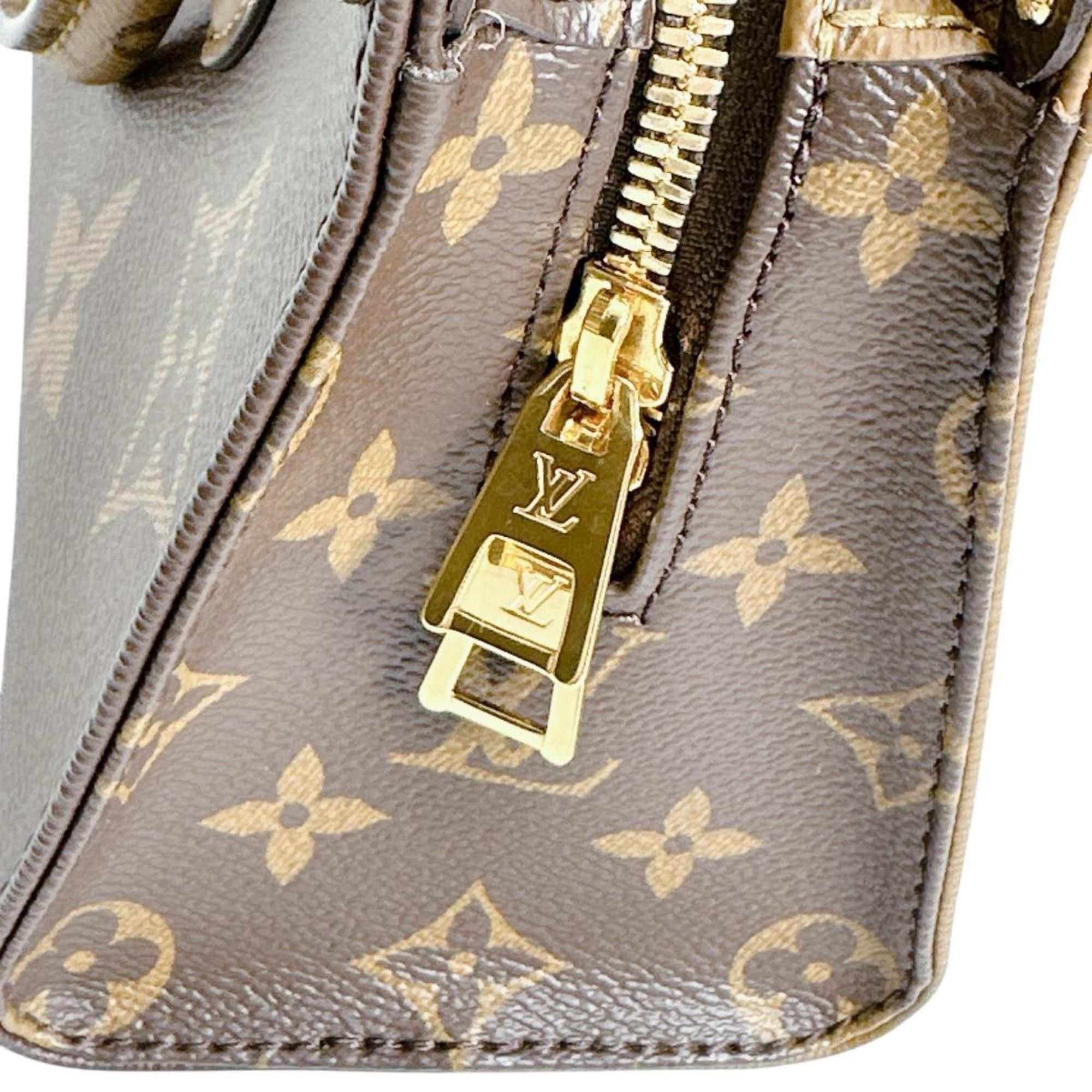Louis Vuitton Louis Vuitton On the Go New York Monogram Canvas Tote Bag, Brown, M46653 Size ONE SIZE - 11 Thumbnail
