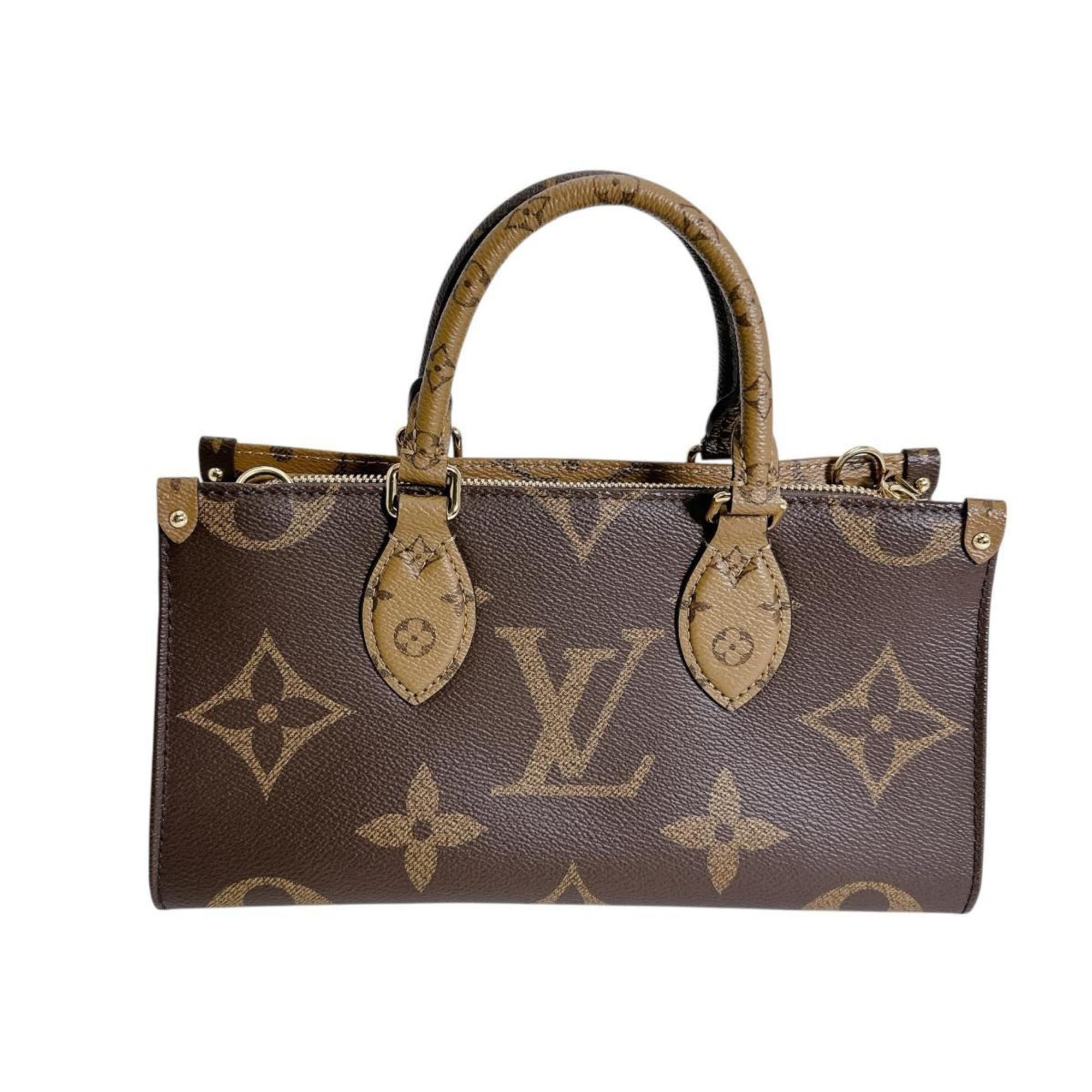 Louis Vuitton Louis Vuitton On the Go New York Monogram Canvas Tote Bag, Brown, M46653 Size ONE SIZE - 3 Thumbnail