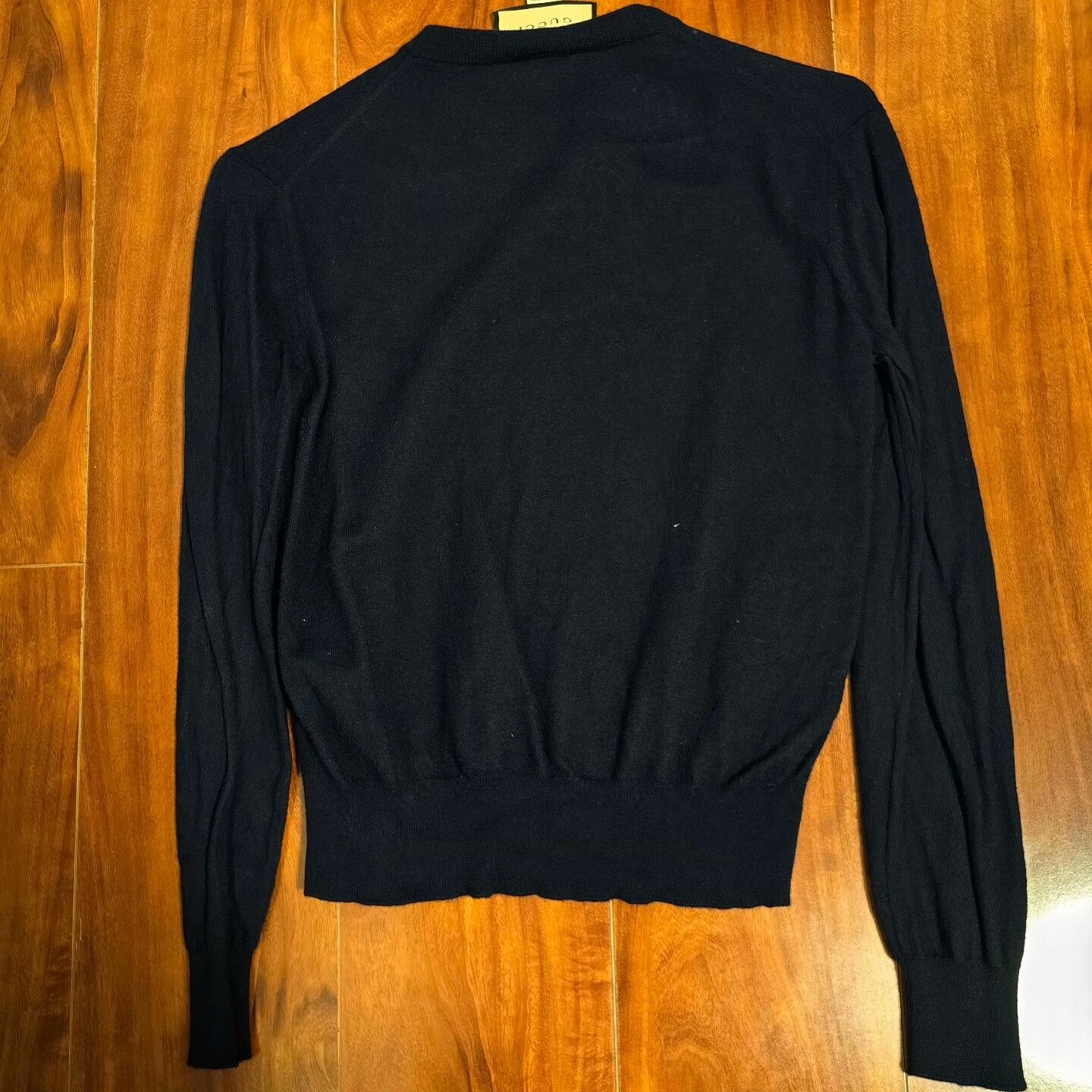 Gucci Gucci Men's Navy Knit Sweater L Size US L / EU 52-54 / 3 - 2 Thumbnail