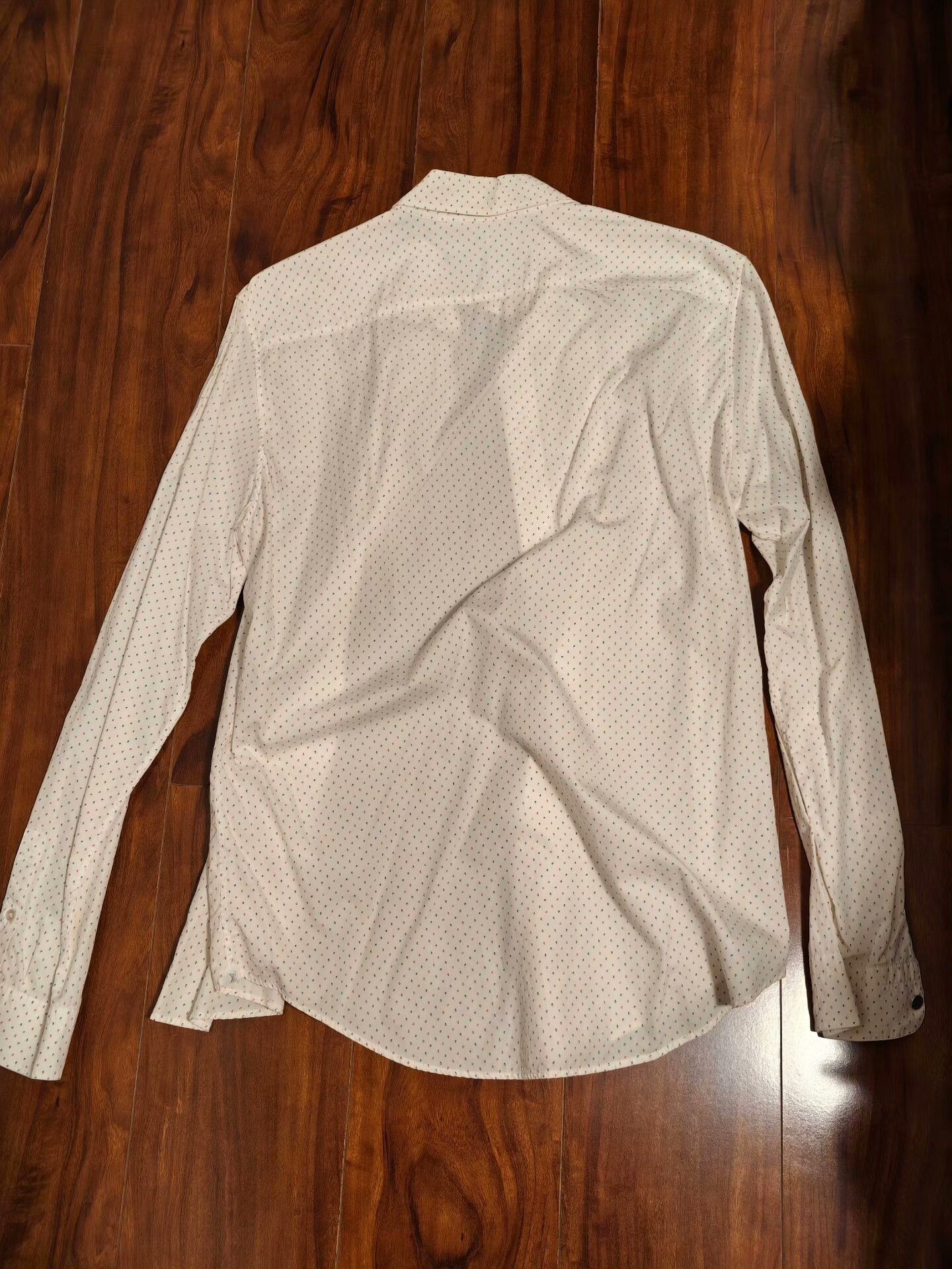 Louis Vuitton LV Floral Dot Long-Sleeve Shirt Size US L / EU 52-54 / 3 - 2 Thumbnail