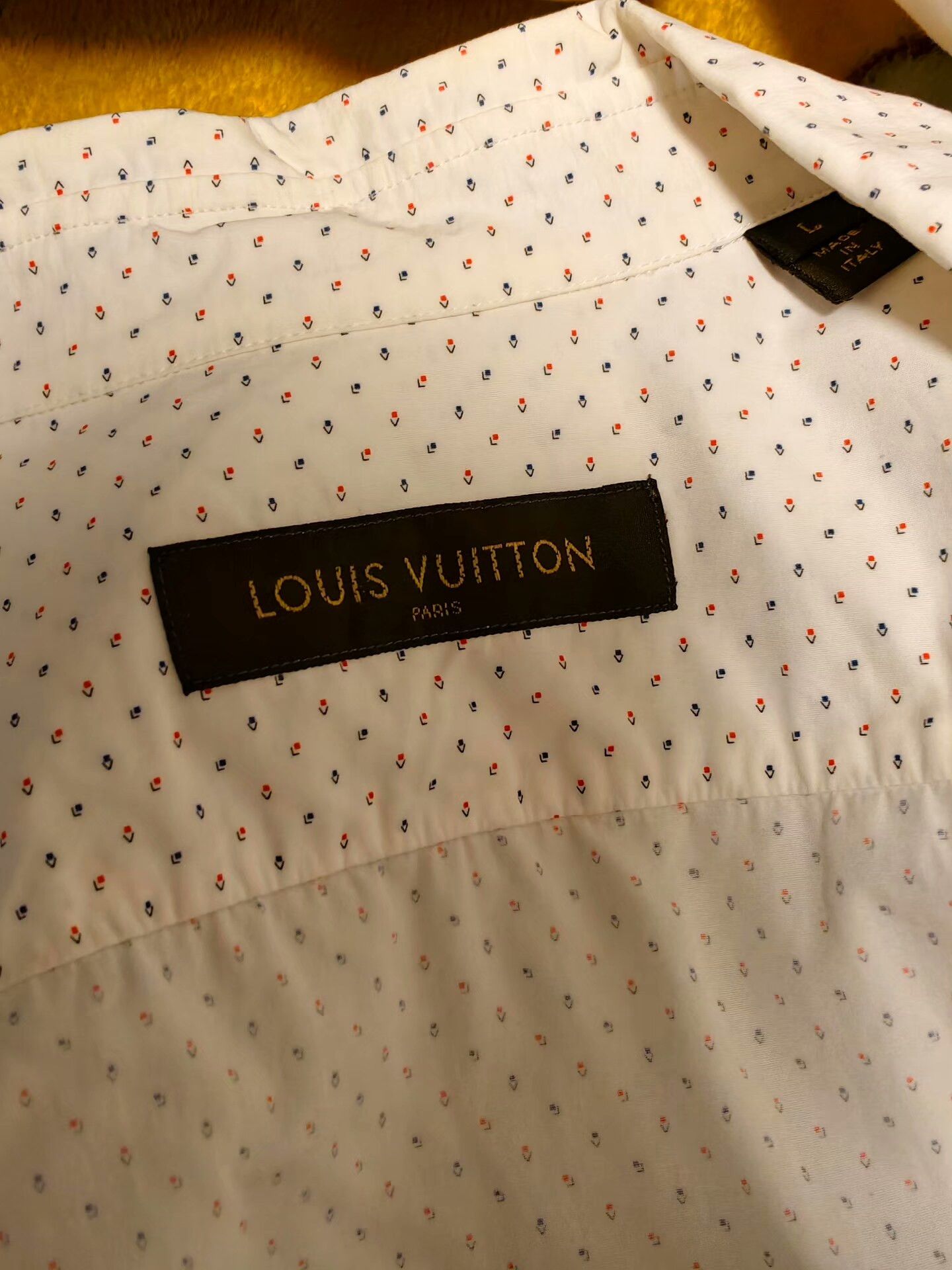 Louis Vuitton LV Floral Dot Long-Sleeve Shirt Size US L / EU 52-54 / 3 - 4 Thumbnail