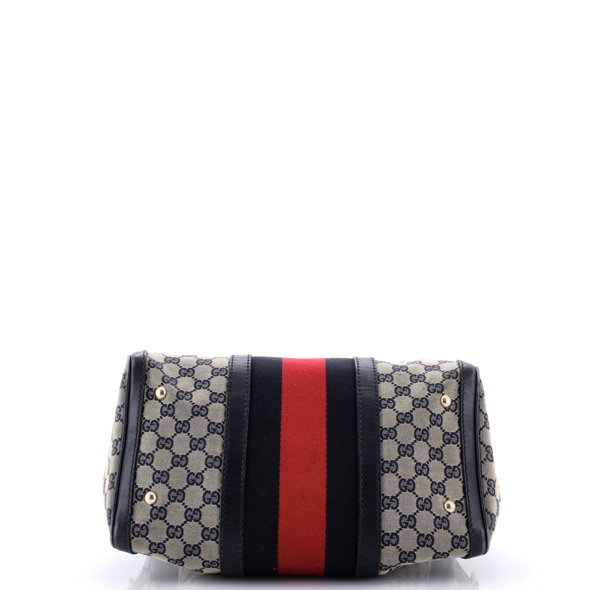 Gucci Vintage Web Boston Bag Size ONE SIZE - 4 Thumbnail