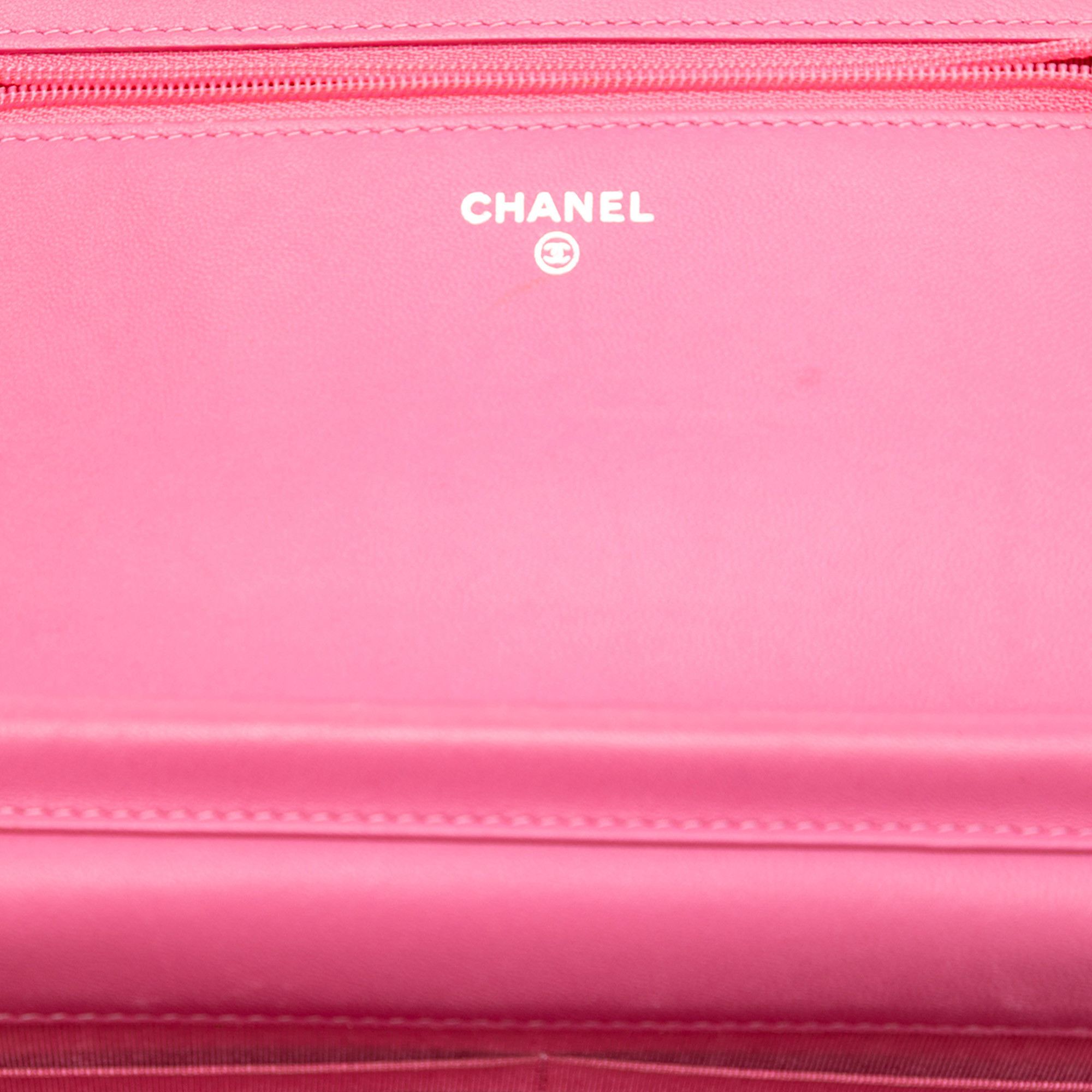 Chanel Chanel Ombre Lambskin Degrade Wallet On Chain Size ONE SIZE - 4 Thumbnail