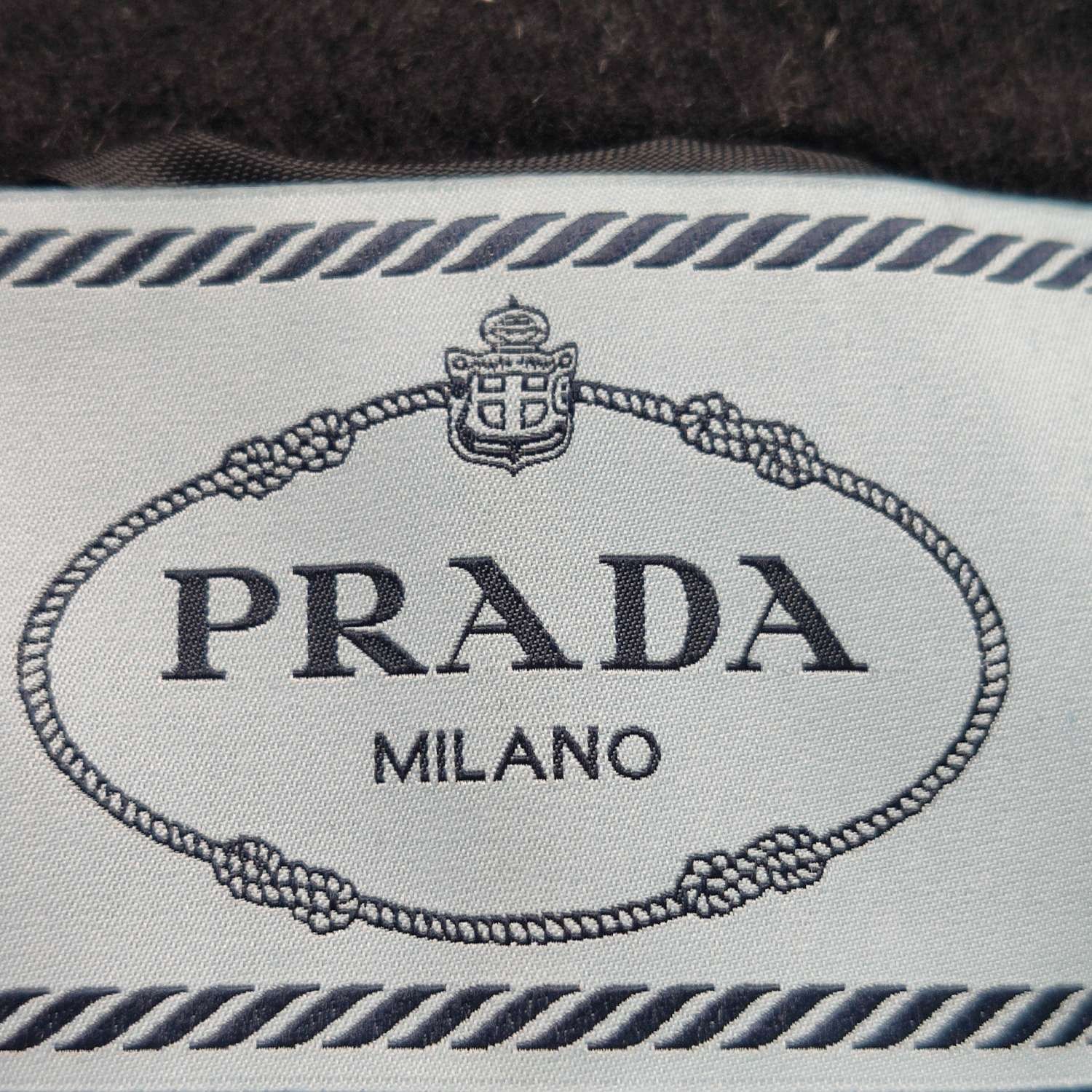 Prada Prada Rabbit Wool Blend Rhinestone Lapel Coat Size 42 Size L / US 10 / IT 46 - 11 Thumbnail