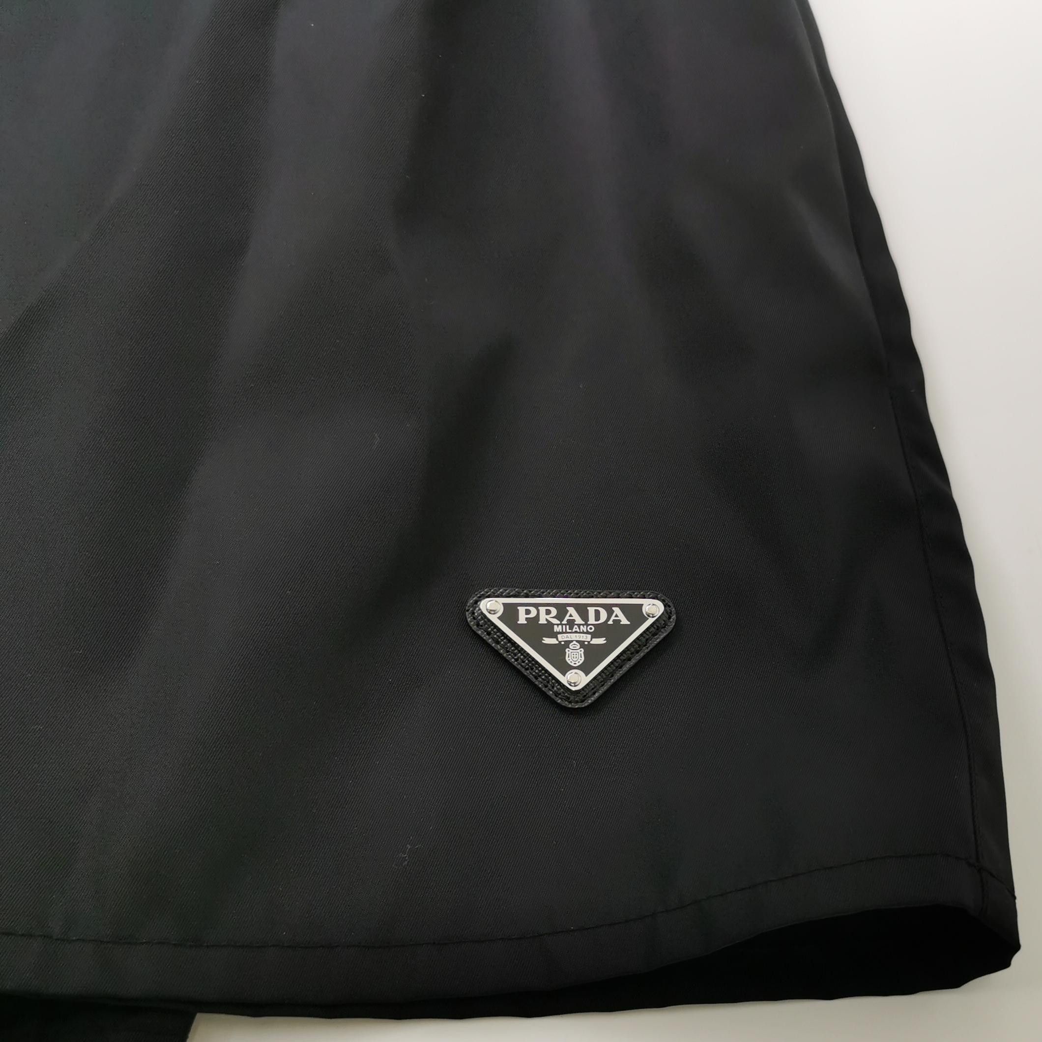 Prada Prada Solid Triangle Logo Sleeveless Jumpsuit 42 Size 42" / US 20 - 6 Thumbnail