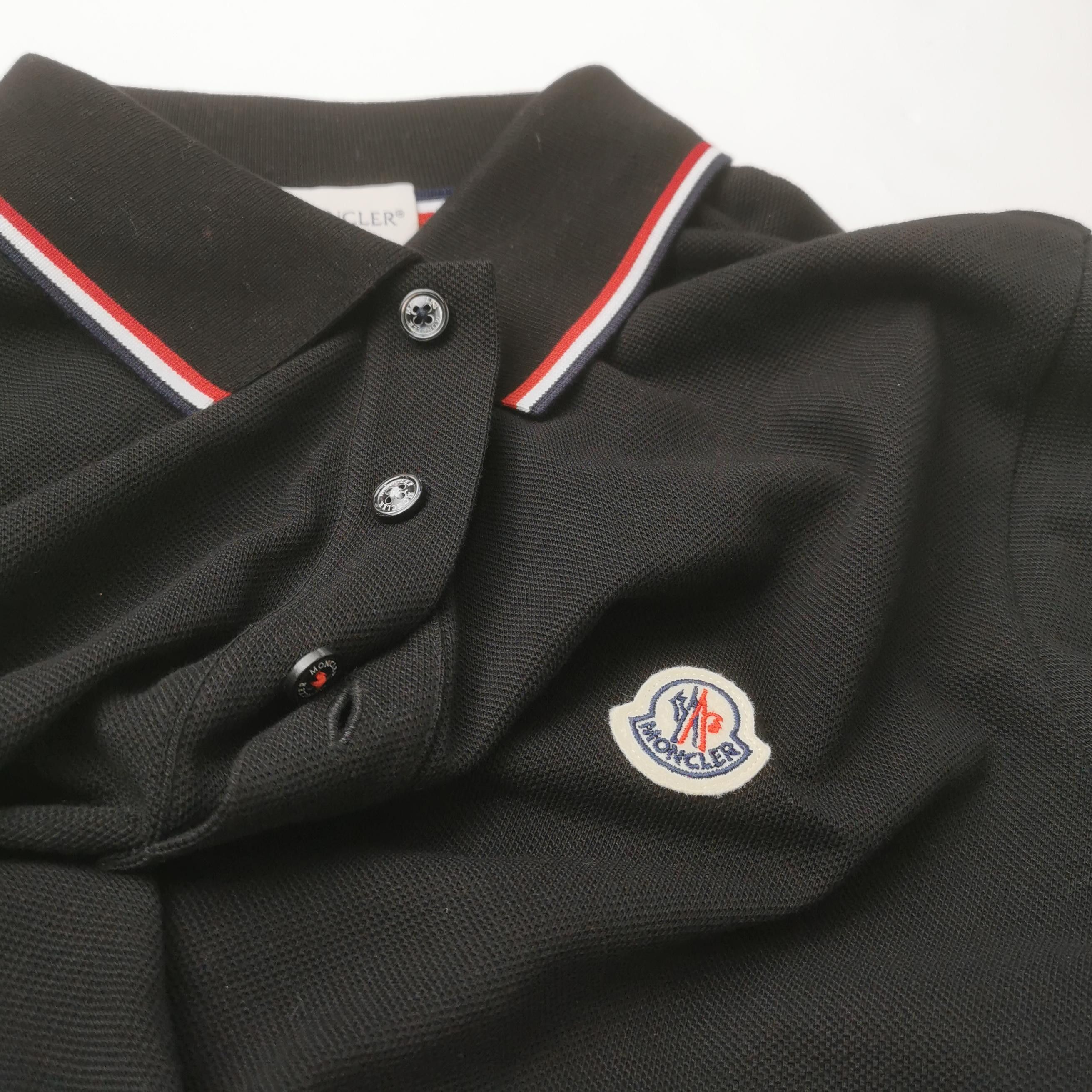 Moncler Moncler S Size Cotton Collared Polo Shirt Size US S / EU 44-46 / 1 - 6 Thumbnail