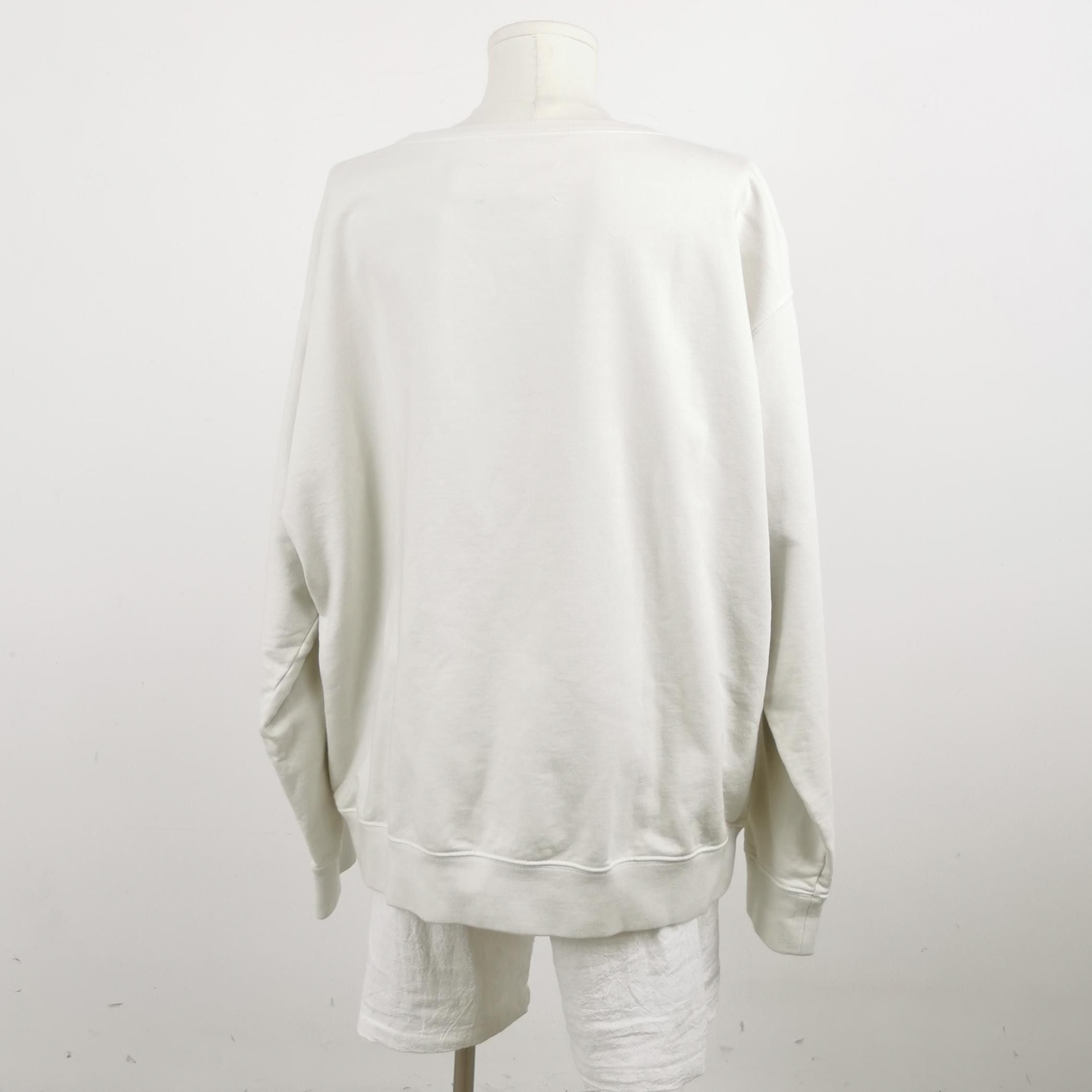 Maison Margiela Maison Margiela Beige Cotton Lace-Up Short-Sleeve Top L Size US M / EU 48-50 / 2 - 5 Thumbnail