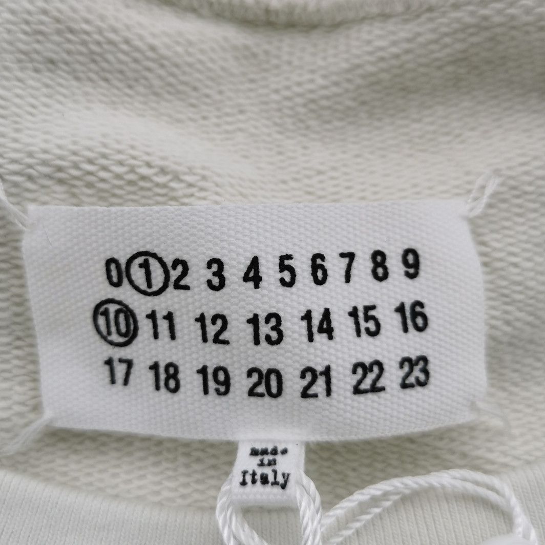 Maison Margiela Maison Margiela Beige Cotton Lace-Up Short-Sleeve Top L Size US M / EU 48-50 / 2 - 14 Thumbnail