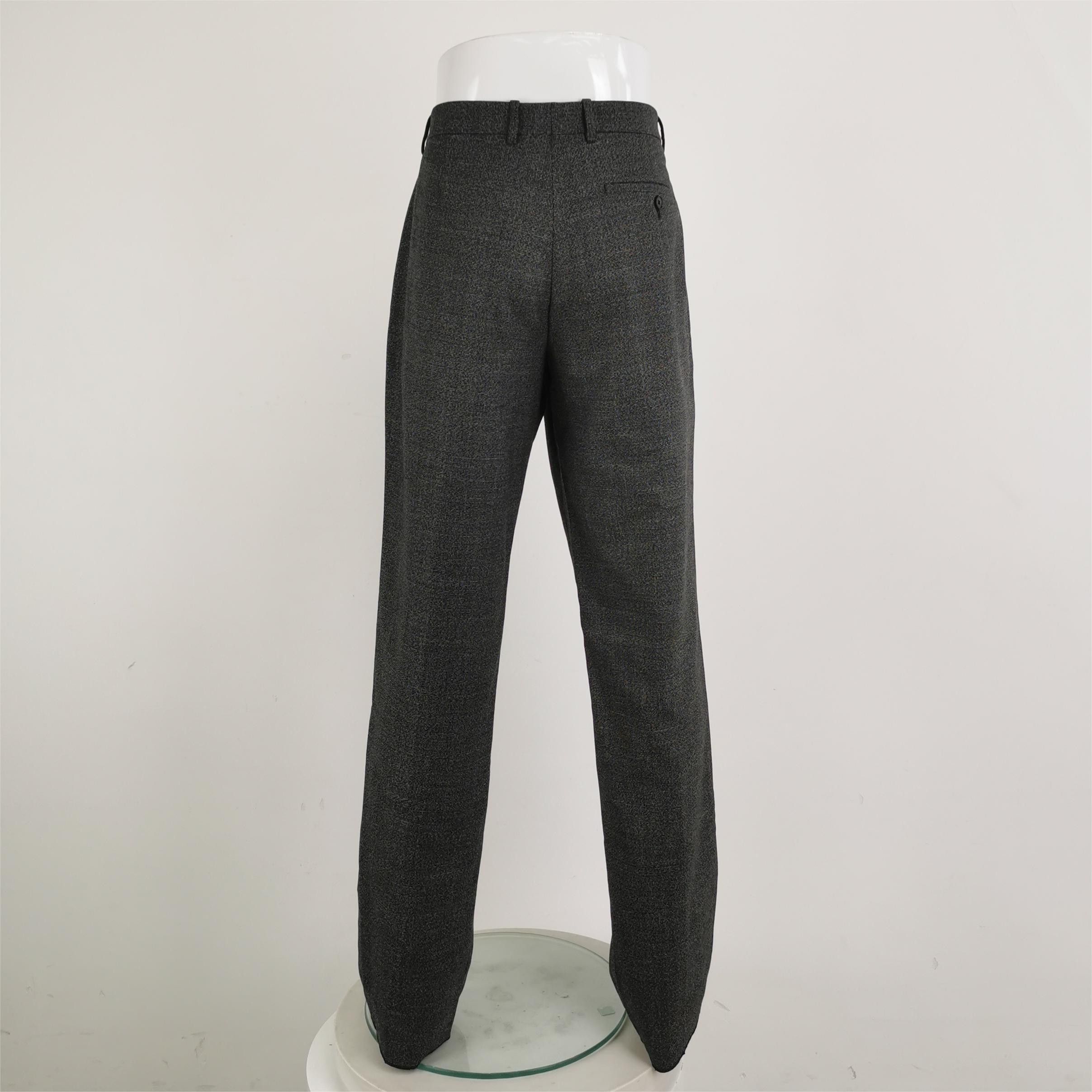 Maison Margiela Maison Margiela Men's Cotton-Wool Button Pants L Size US 34 / EU 50 - 6 Thumbnail
