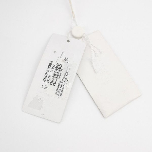Maison Margiela Maison Margiela Men's Cotton-Wool Button Pants L Size US 34 / EU 50 - 7 Thumbnail