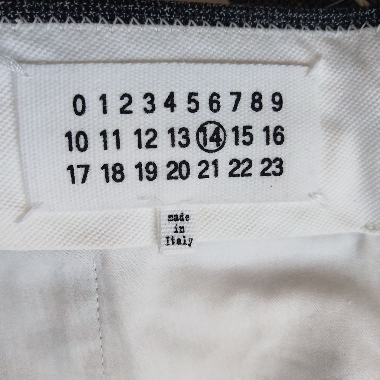 Maison Margiela Maison Margiela Men's Cotton-Wool Button Pants L Size US 34 / EU 50 - 12 Thumbnail