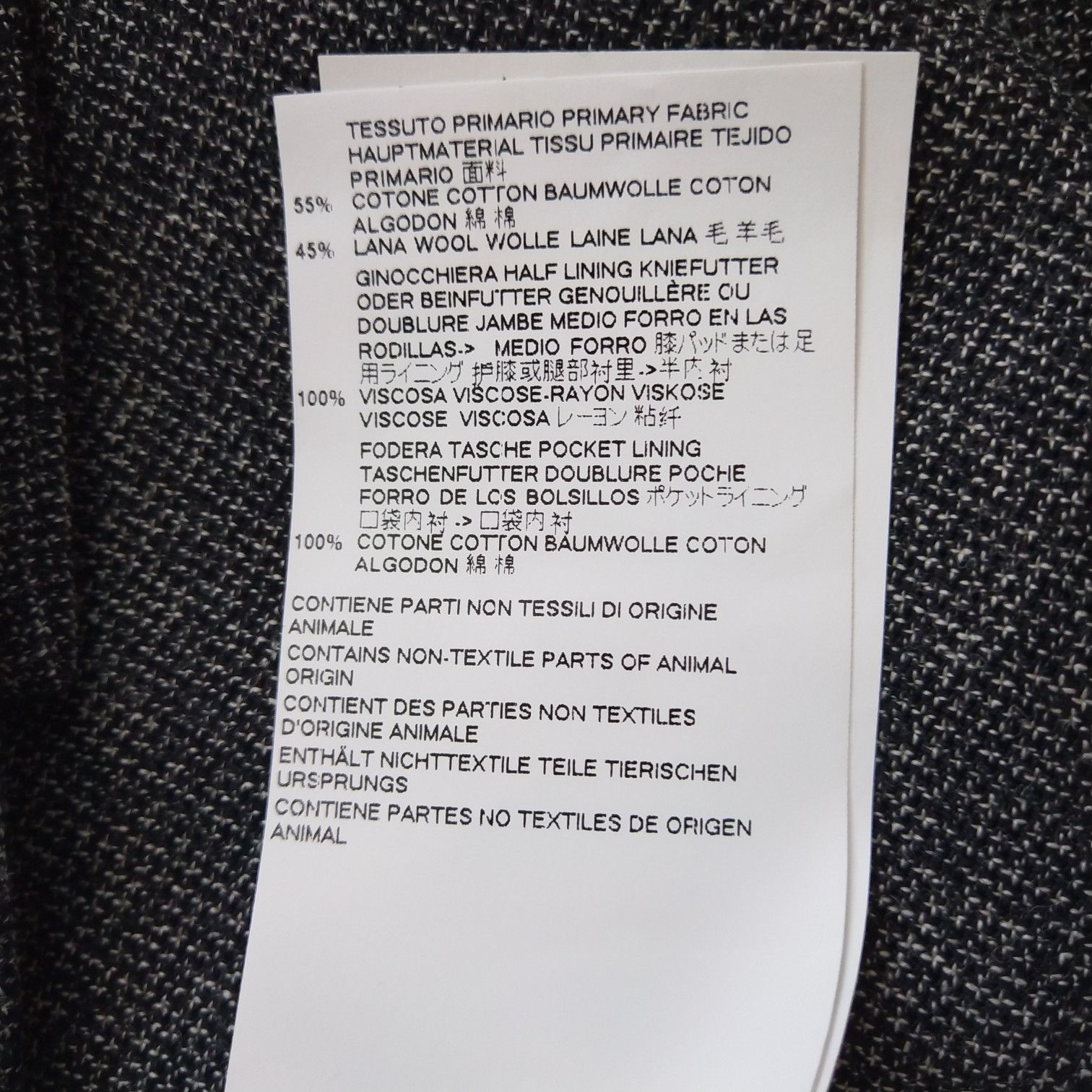 Maison Margiela Maison Margiela Men's Cotton-Wool Button Pants L Size US 34 / EU 50 - 16 Thumbnail