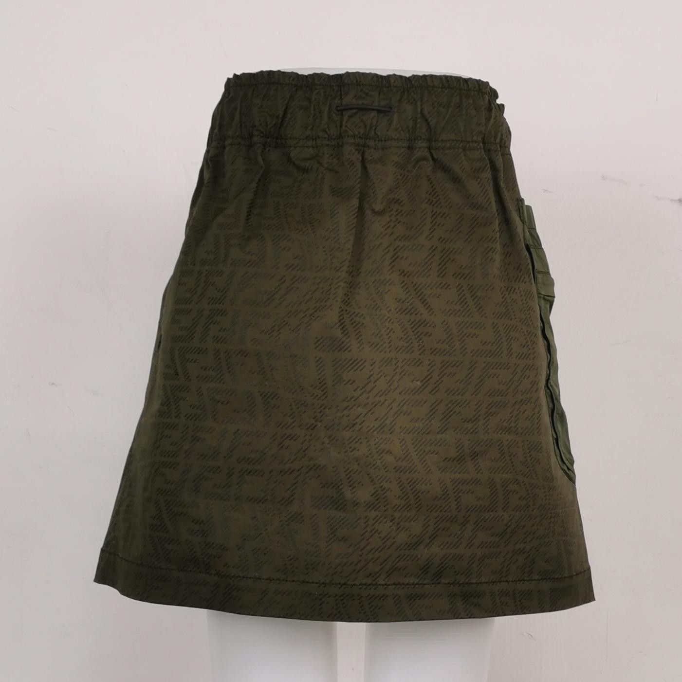 Fendi Fendi Cotton Double F Pattern Skirt M Size M / US 6-8 / IT 42-44 - 3 Thumbnail