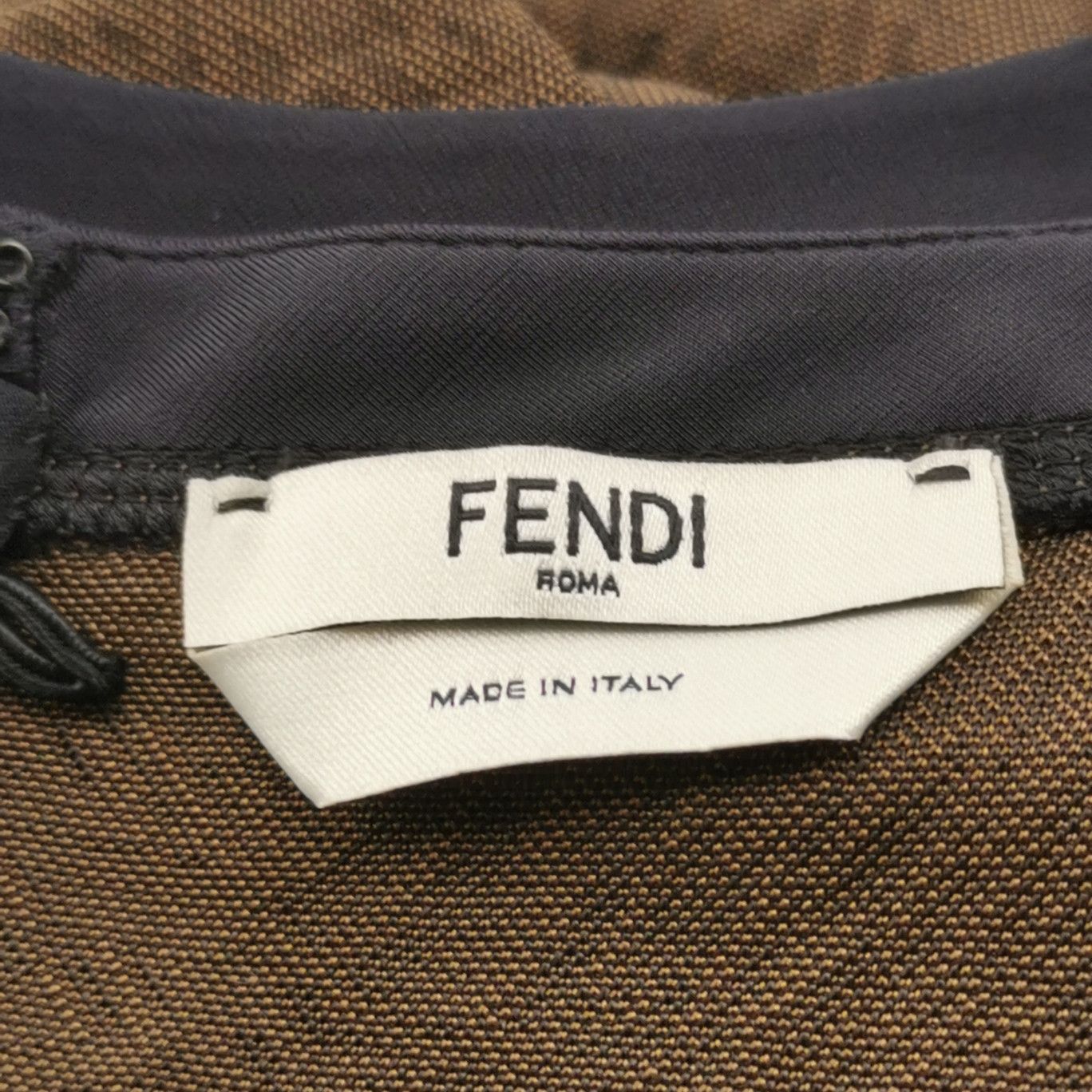 Fendi Fendi Double F Monogram Crew Neck Dress M Size M / US 6-8 / IT 42-44 - 8 Thumbnail