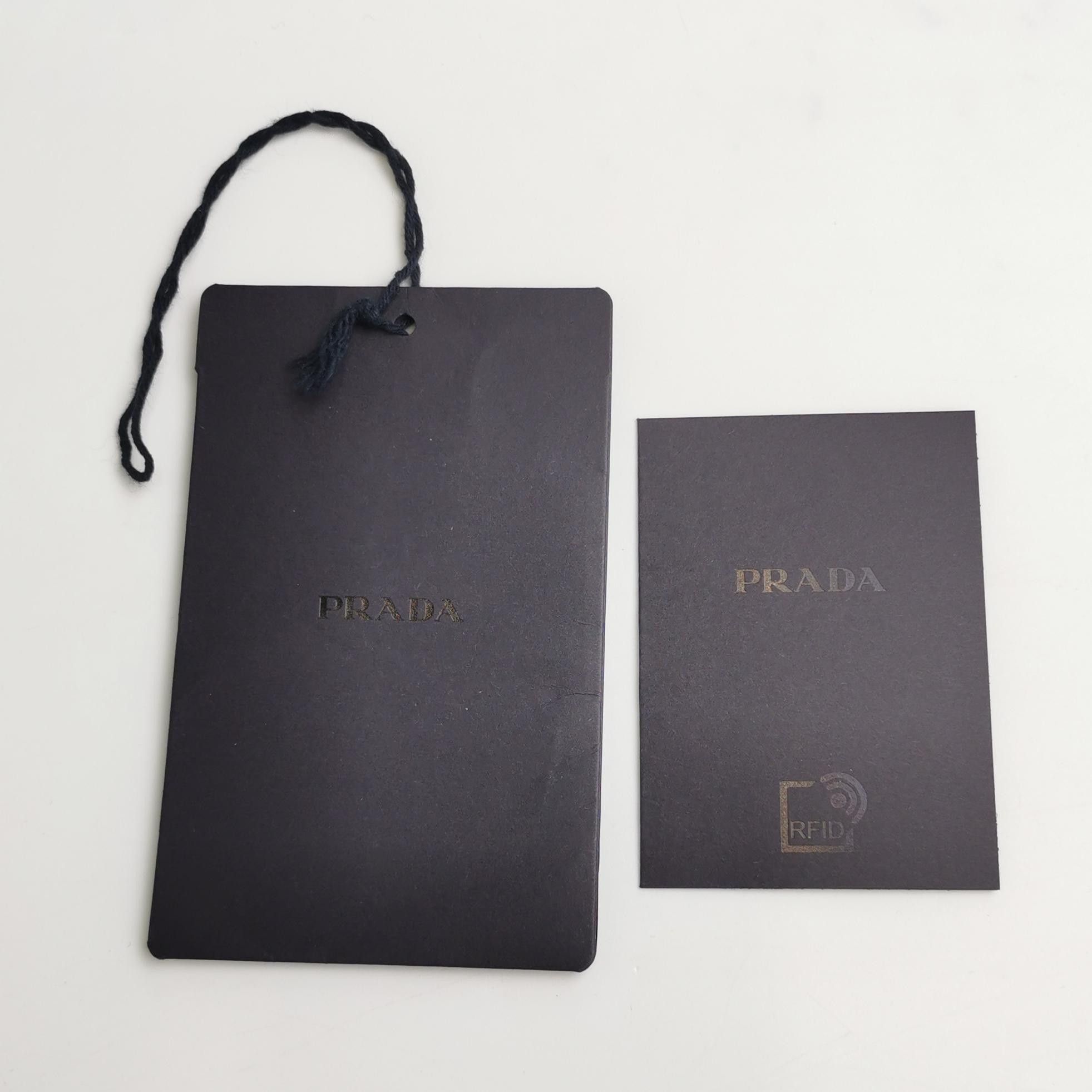 Prada Prada L Cotton Solid Round Neck Short-Sleeve T-Shirt Size US 36 / EU 52 - 6 Thumbnail
