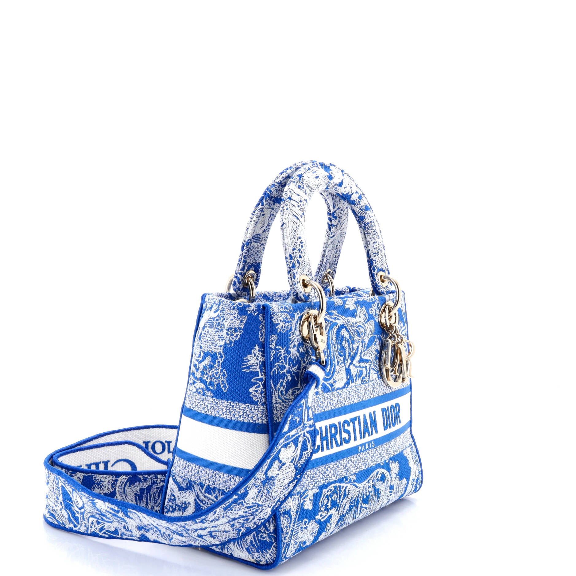 Dior Toile de Jouy Lady D-Lite Bag Size ONE SIZE - 2 Thumbnail