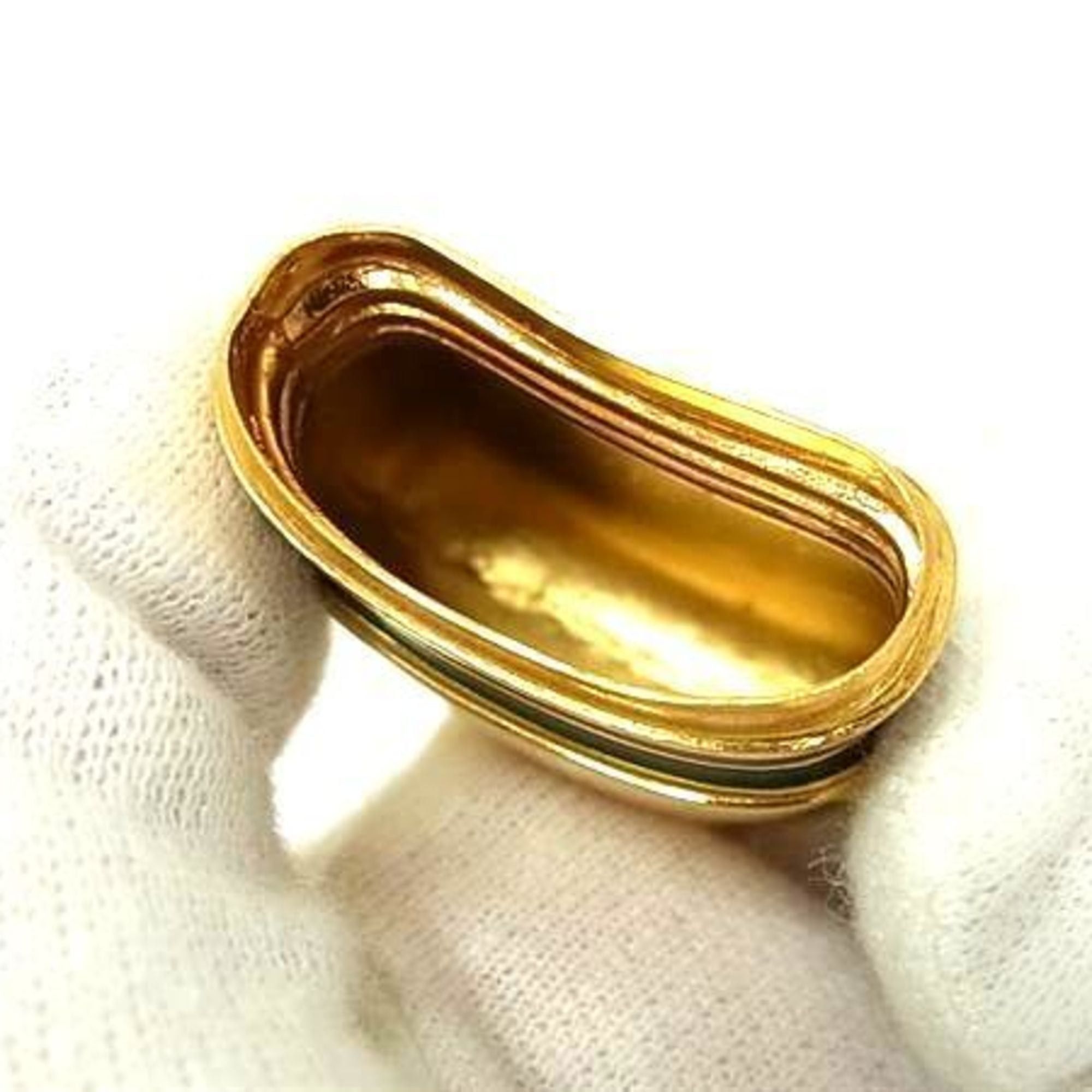 Gucci GUCCI Old Gucci Shelly Line Metal Gold Necklace for Men and Women, Pill Case Size ONE SIZE - 4 Thumbnail