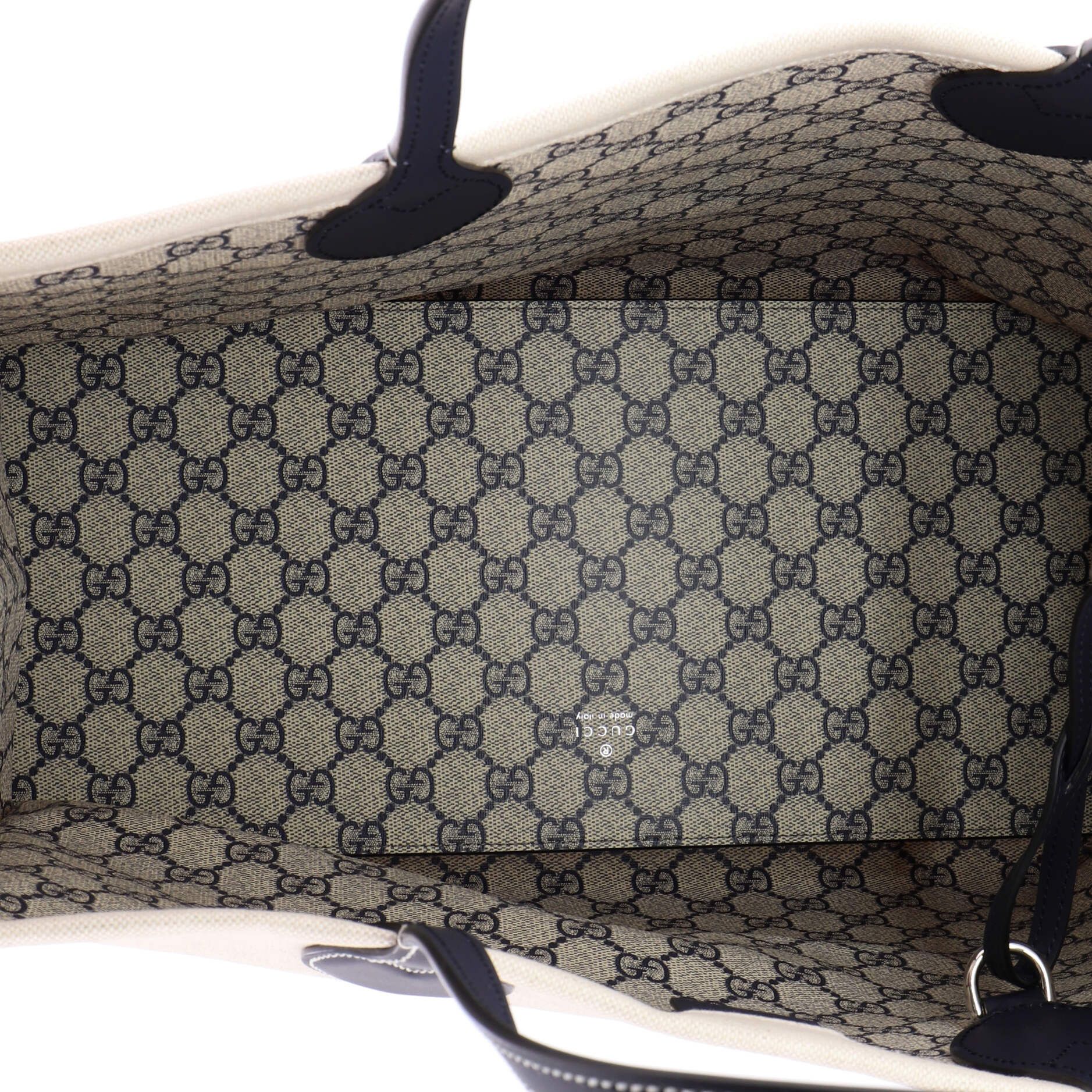 Gucci Logo Shopper Tote Size ONE SIZE - 6 Thumbnail