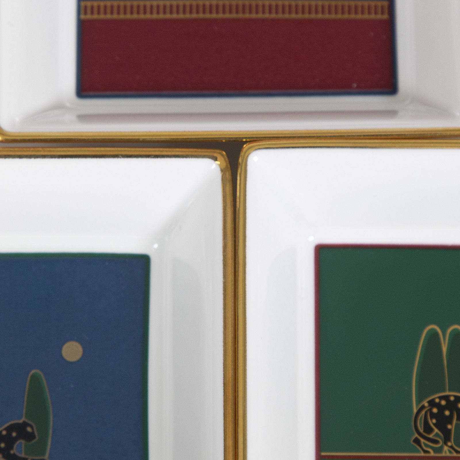 Cartier Panthère de Cartier Porcelain Tray Set Size ONE SIZE - 4 Thumbnail