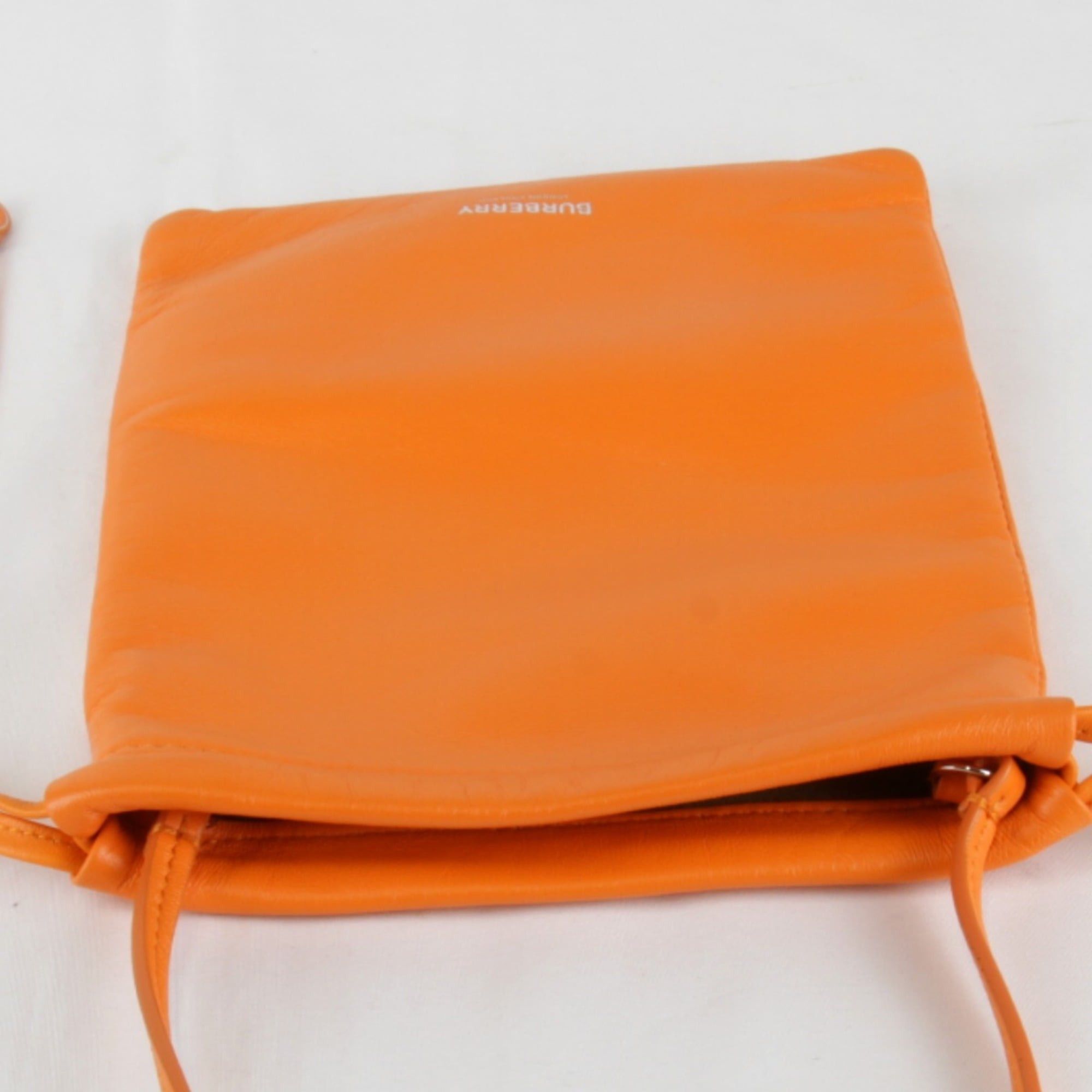 Burberry BURBERRY Sacoche Shoulder Bag Leather Orange Women's Size ONE SIZE - 6 Thumbnail