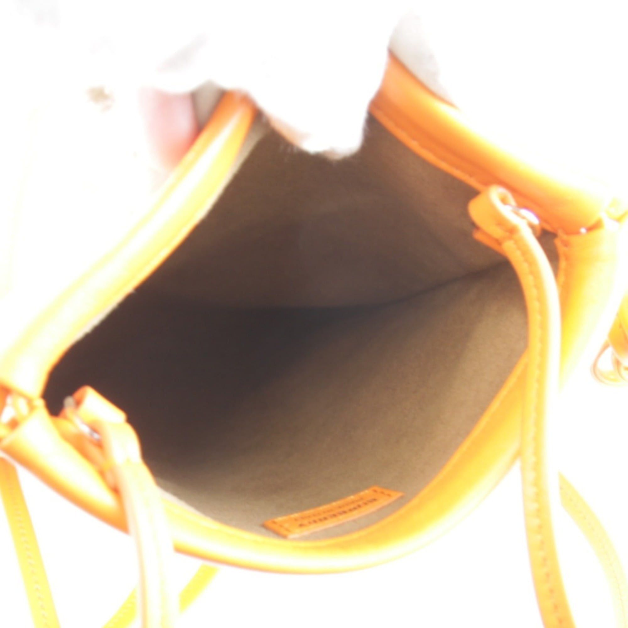 Burberry BURBERRY Sacoche Shoulder Bag Leather Orange Women's Size ONE SIZE - 10 Thumbnail