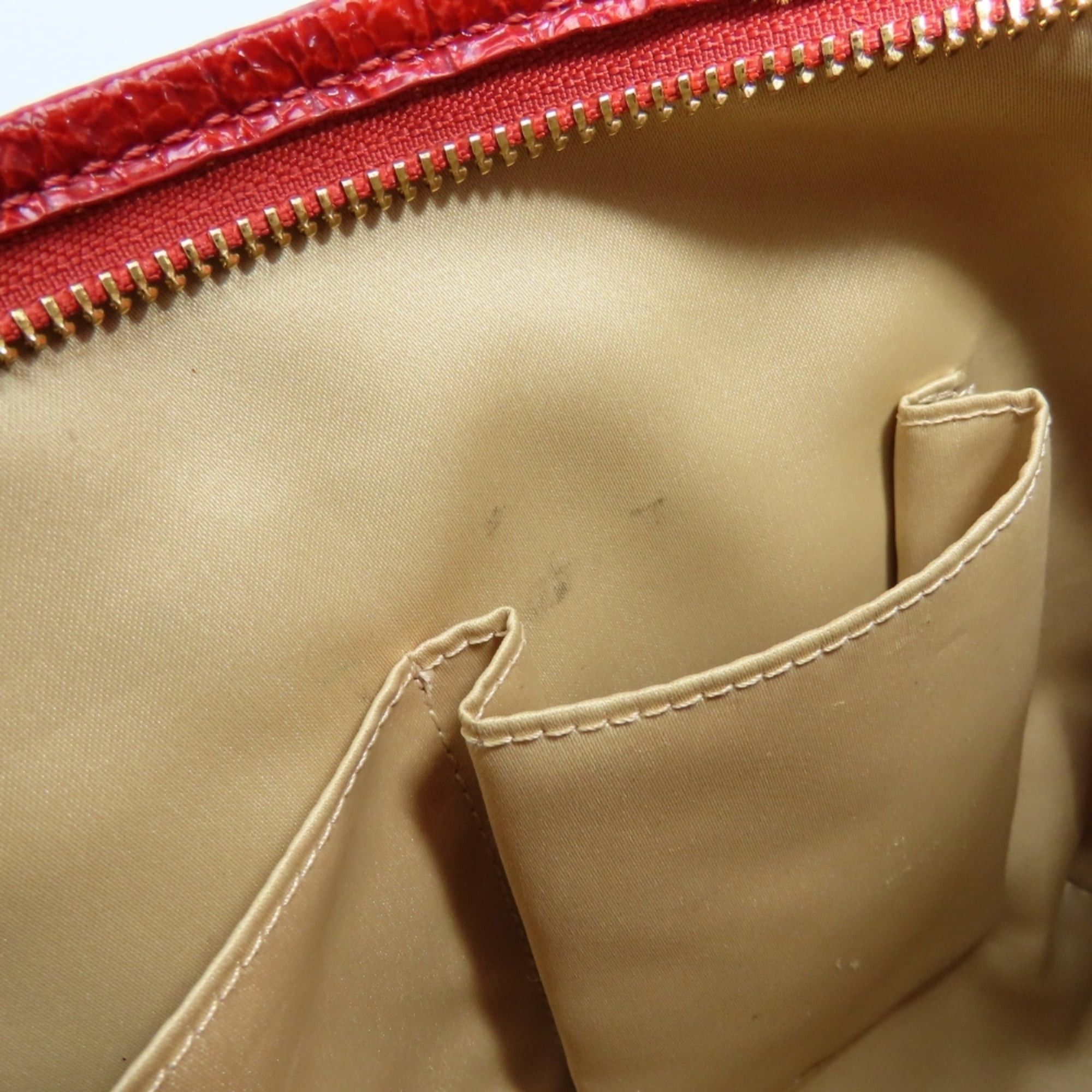 Coach Coach 11600 Signature Canvas and Leather Shoulder Bag in Beige, Pink, Red. Women's. Size ONE SIZE - 25 Thumbnail