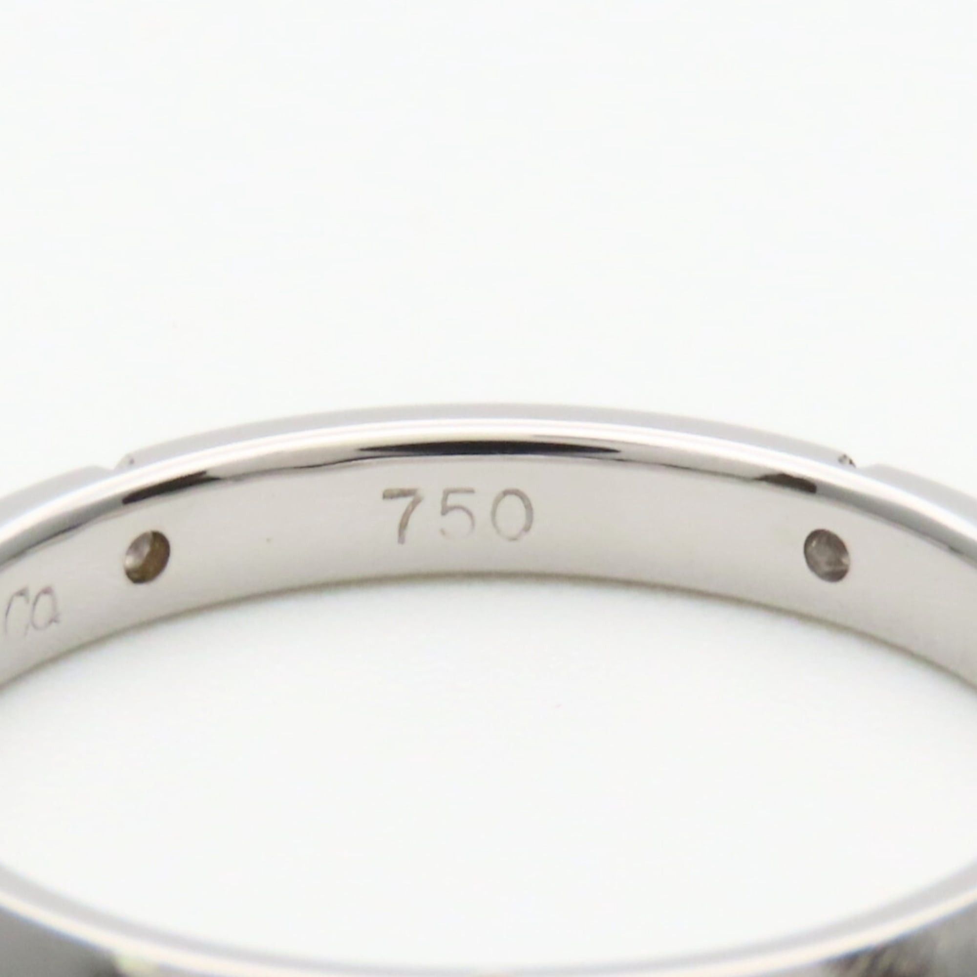 Tiffany & Co. Tiffany & Co. Streamerica Narrow Ring, 18K White Gold with Diamonds, Women's Size ONE SIZE - 7 Thumbnail