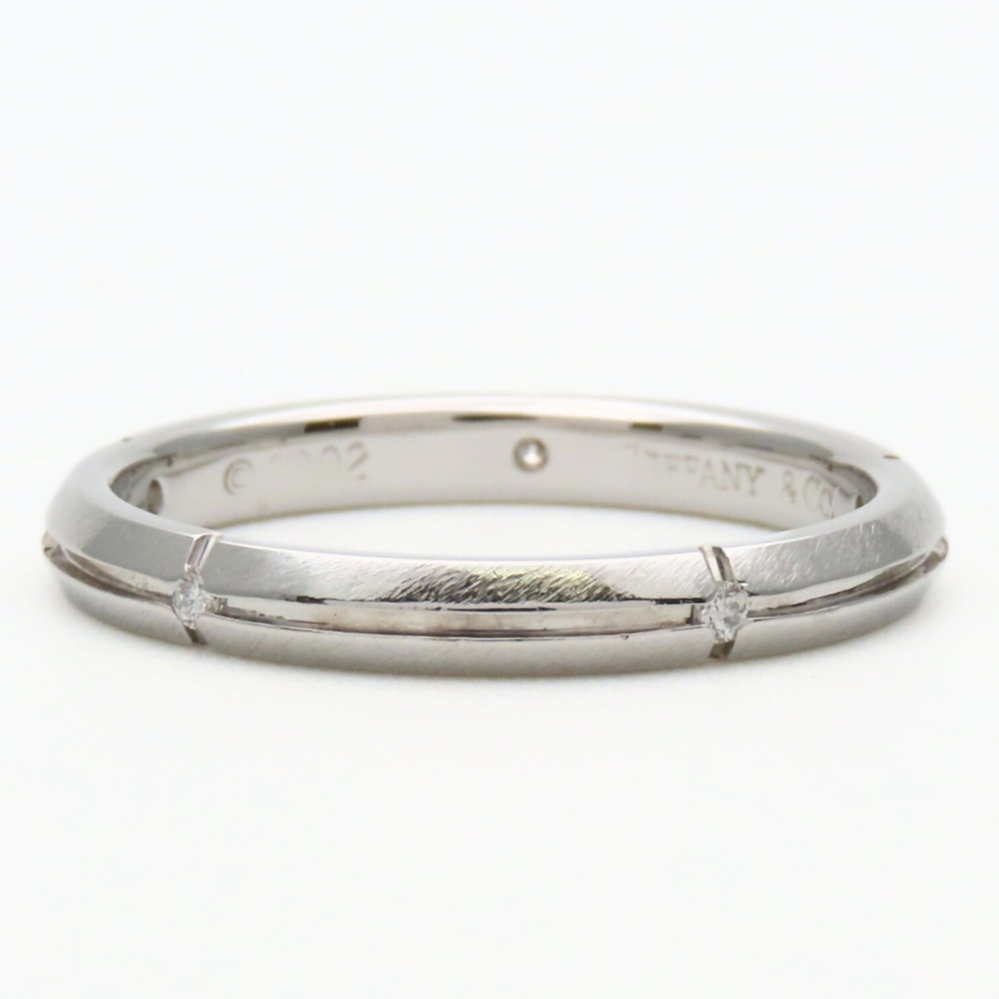 Tiffany & Co. Tiffany & Co. Streamerica Narrow Ring, 18K White Gold with Diamonds, Women's Size ONE SIZE - 4 Thumbnail