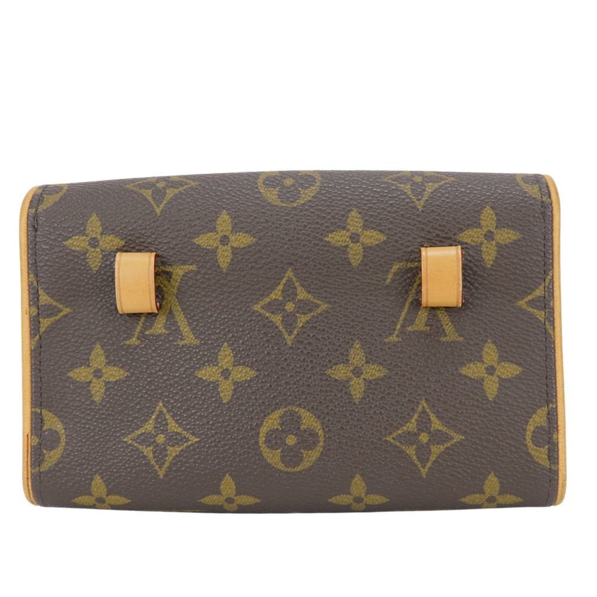 Louis Vuitton Louis Vuitton Pochette Florentine Waist Bag M51855 XS Monogram Body Brown Pouch Women's LOUIS VUITTON Size ONE SIZE - 4 Thumbnail