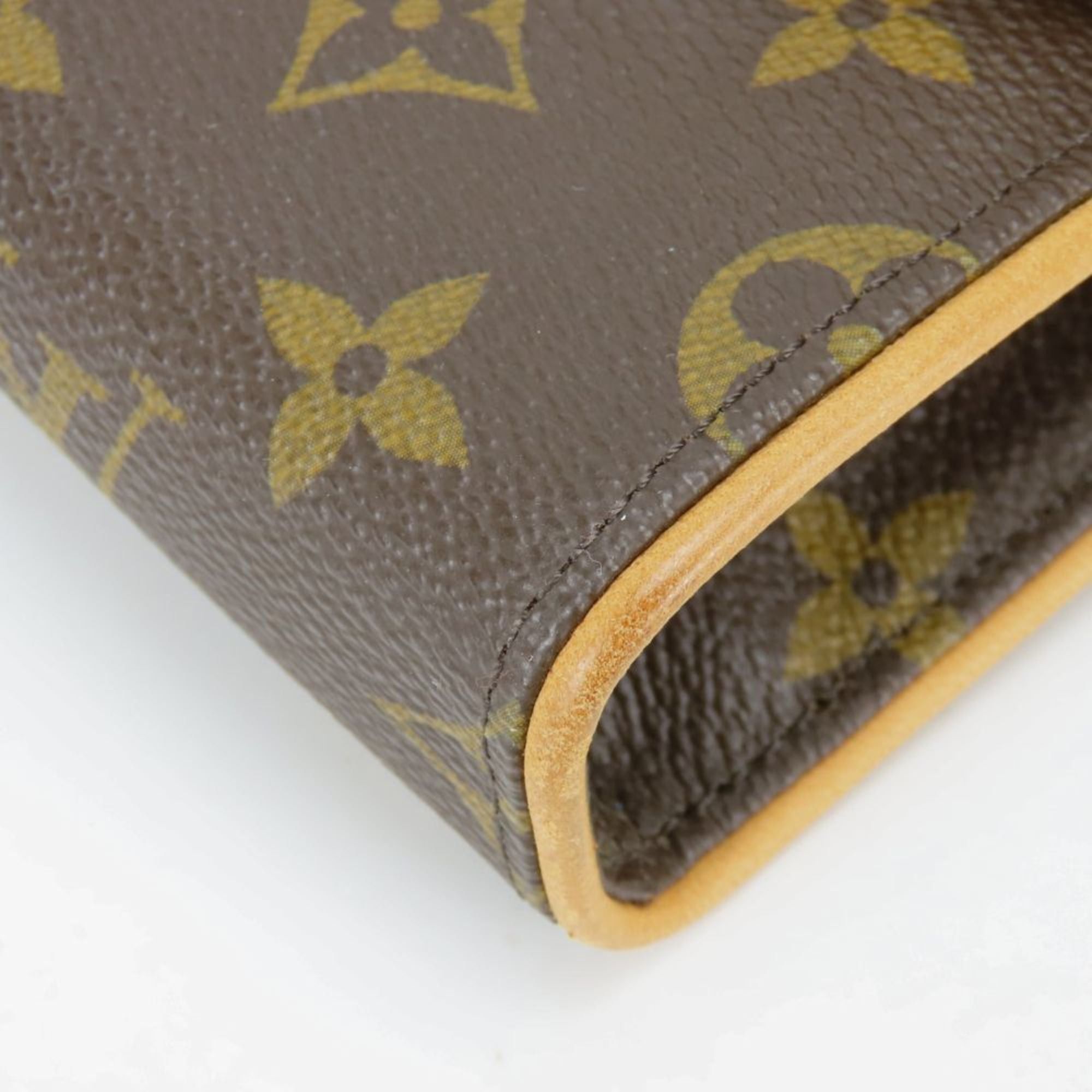 Louis Vuitton Louis Vuitton Pochette Florentine Waist Bag M51855 XS Monogram Body Brown Pouch Women's LOUIS VUITTON Size ONE SIZE - 6 Thumbnail
