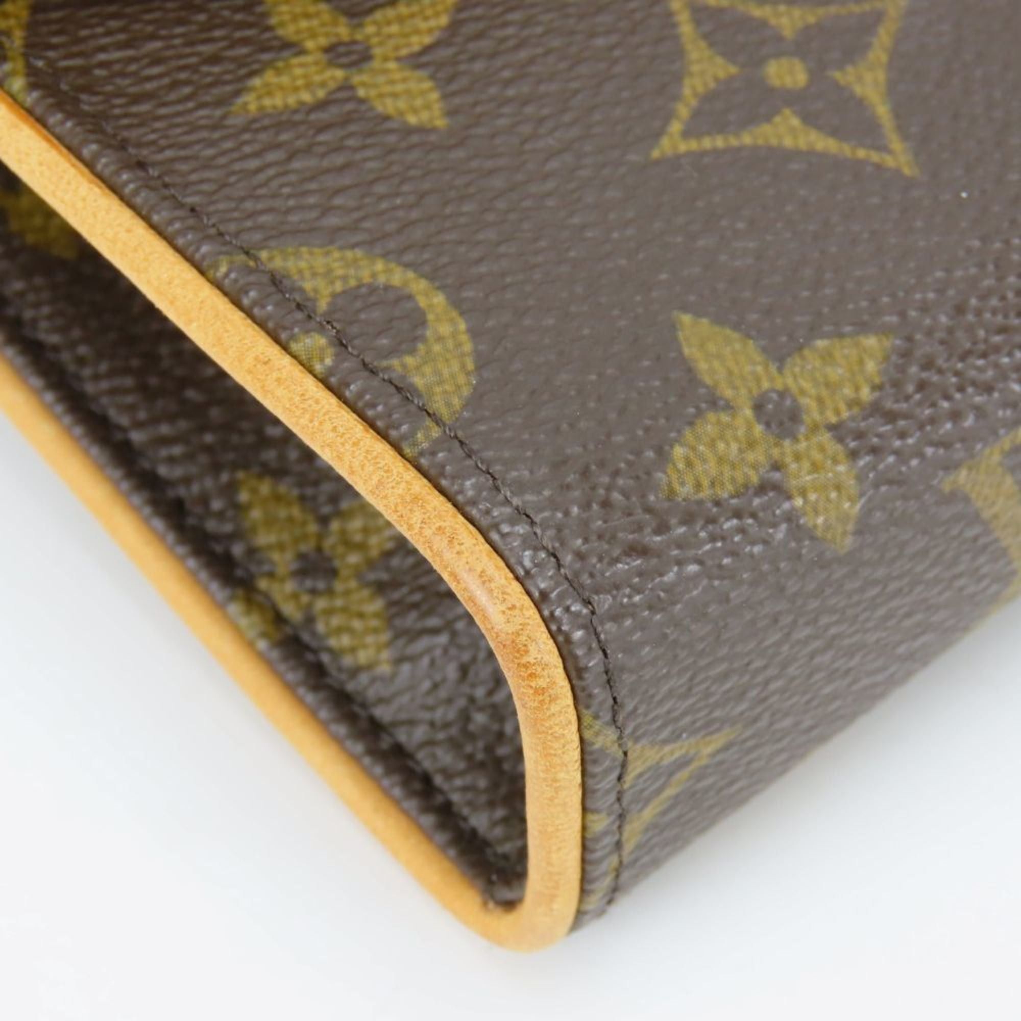 Louis Vuitton Louis Vuitton Pochette Florentine Waist Bag M51855 XS Monogram Body Brown Pouch Women's LOUIS VUITTON Size ONE SIZE - 7 Thumbnail
