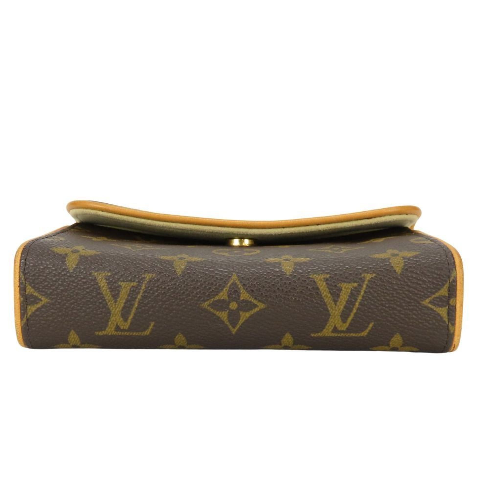 Louis Vuitton Louis Vuitton Pochette Florentine Waist Bag M51855 XS Monogram Body Brown Pouch Women's LOUIS VUITTON Size ONE SIZE - 5 Thumbnail
