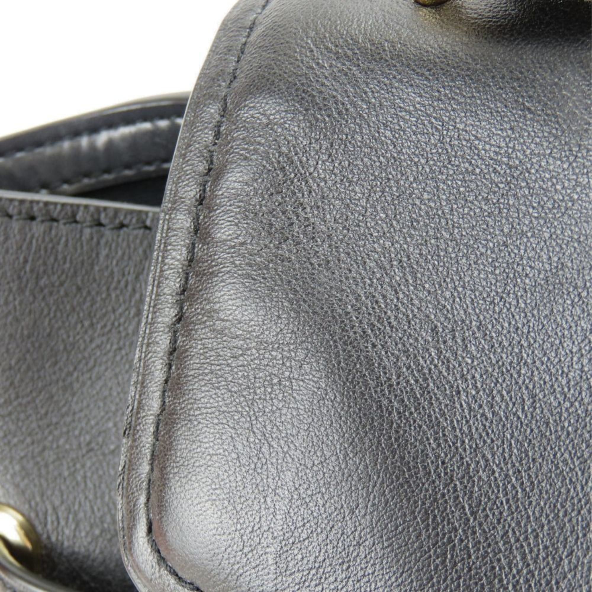 Coach Coach Blake Flap Carryall Handbag F32106 Leather Shoulder Bag in Black for Women Size ONE SIZE - 9 Thumbnail