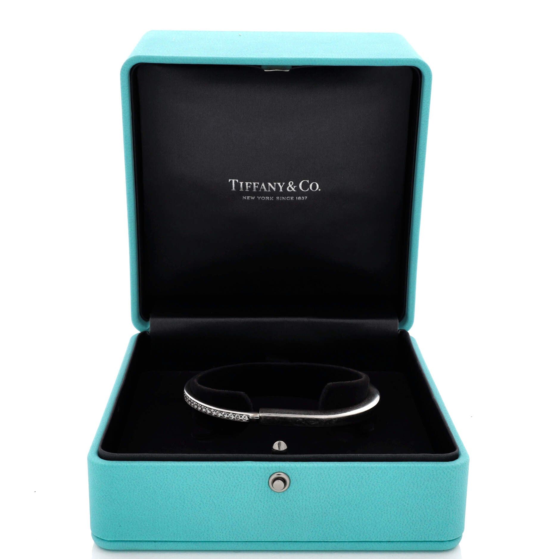 Tiffany & Co. Lock Bangle Bracelet Size ONE SIZE - 2 Thumbnail