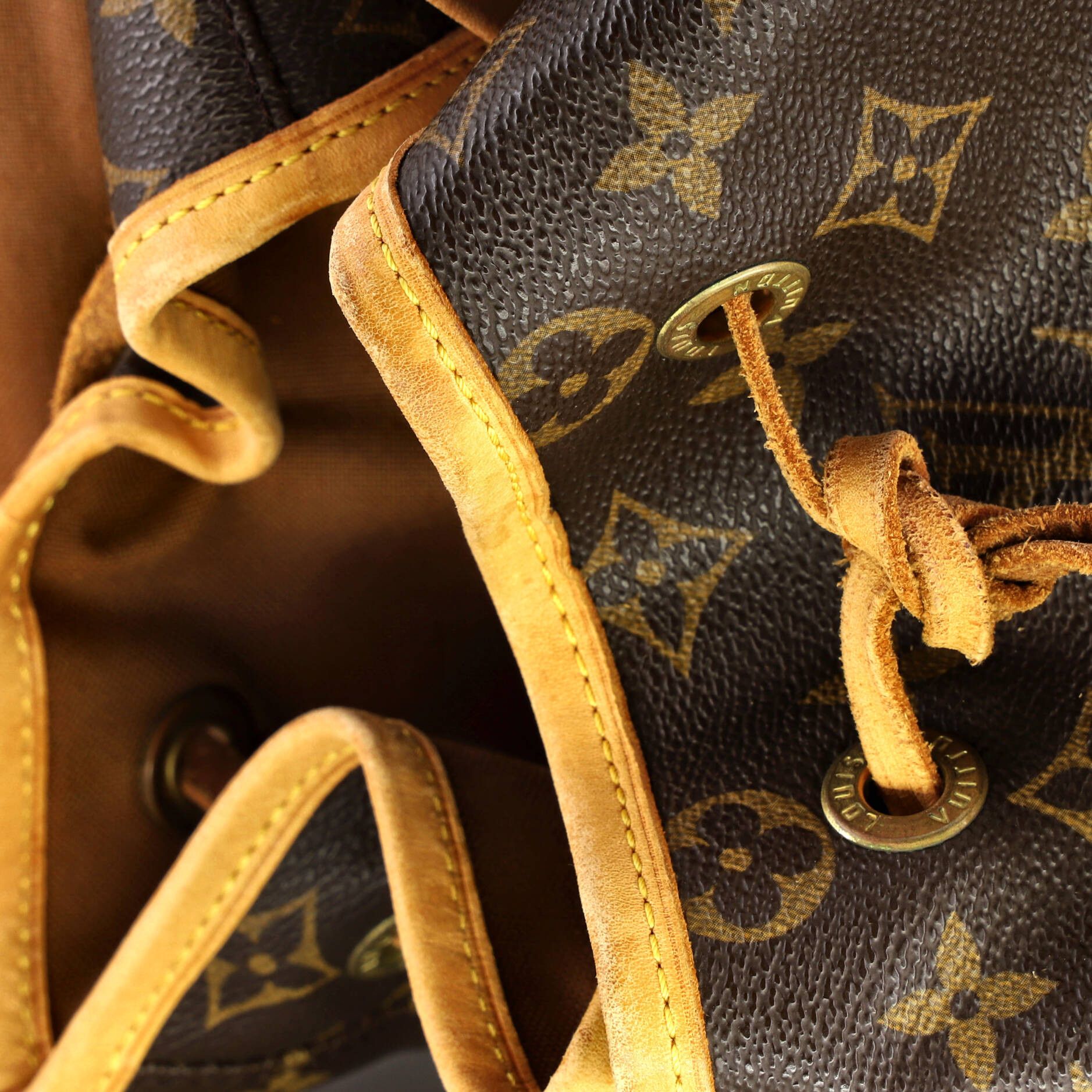 Louis Vuitton Vintage Montsouris Backpack Size ONE SIZE - 7 Thumbnail