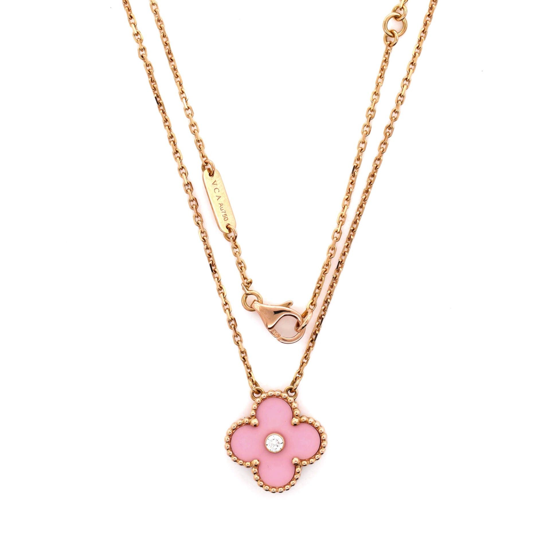 Van Cleef & Arpels Vintage Alhambra Pendant Necklace Size ONE SIZE - 3 Thumbnail